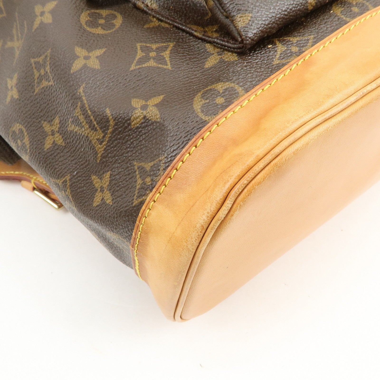 Louis Vuitton Monogram Montsouris GM Backpack Rucksack Brown M51135