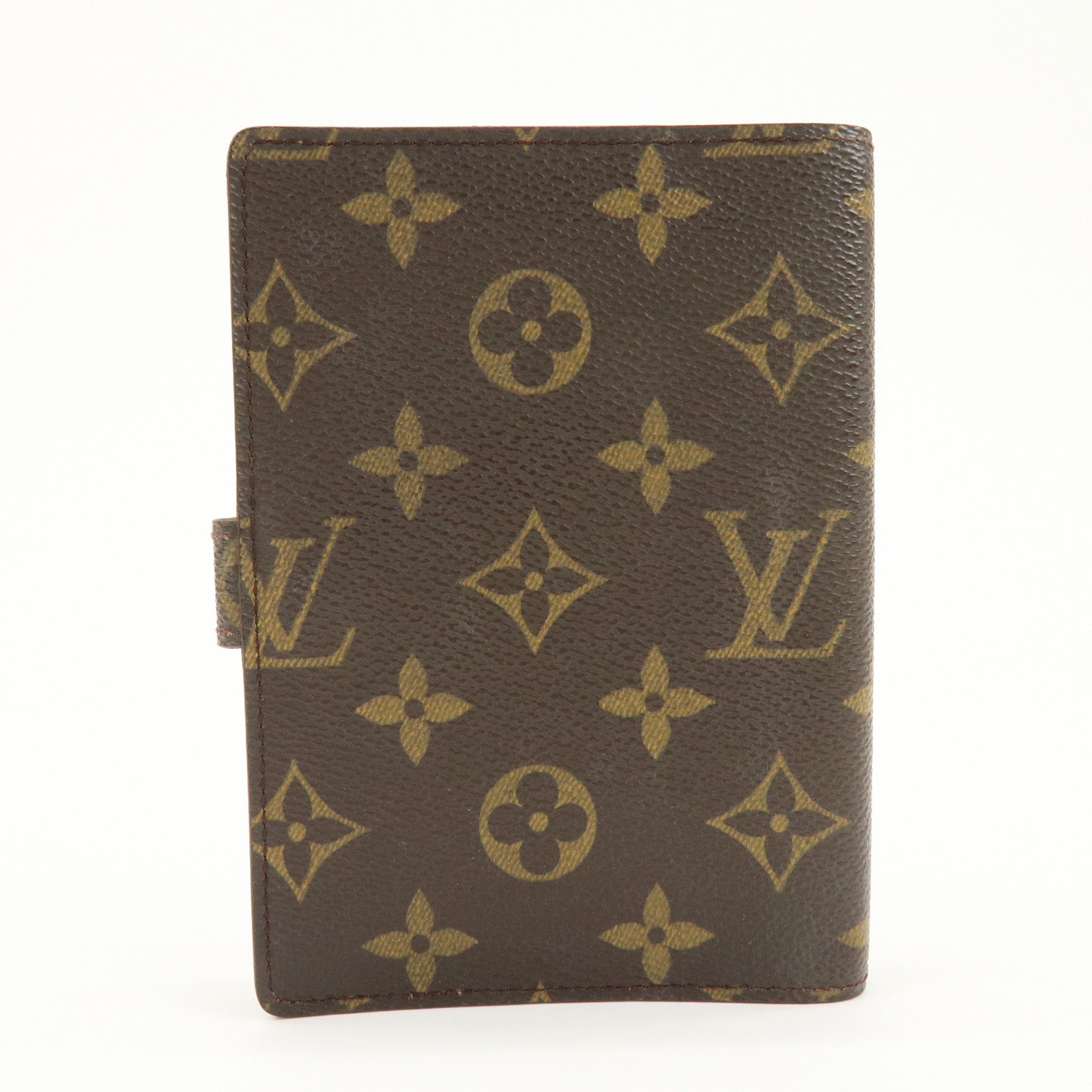 Louis Vuitton Monogram Agenda PM Planner Cover Brown R20005