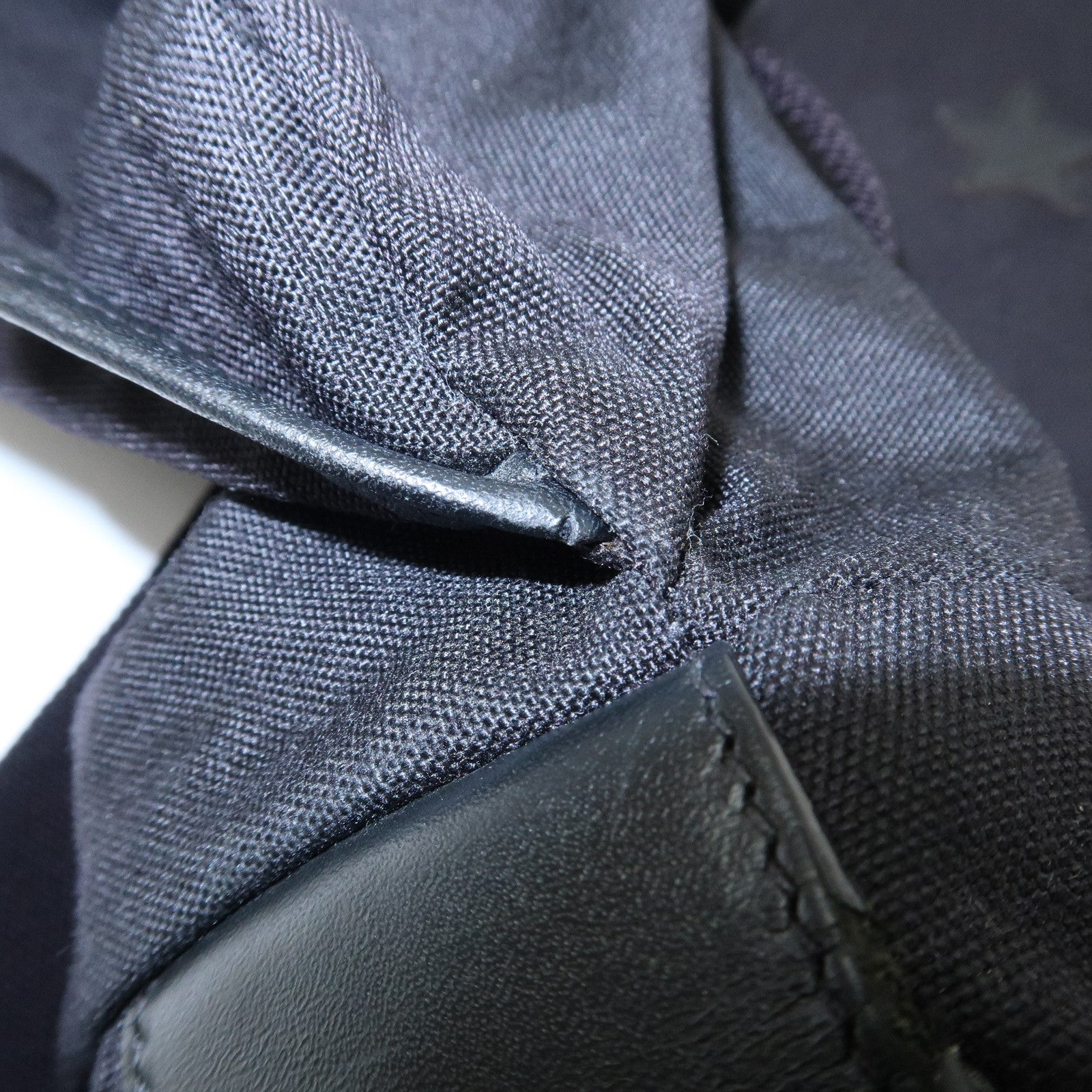 SAINT LAURENT PARIS Canvas Leather Crossbody Shoulder Bag Star