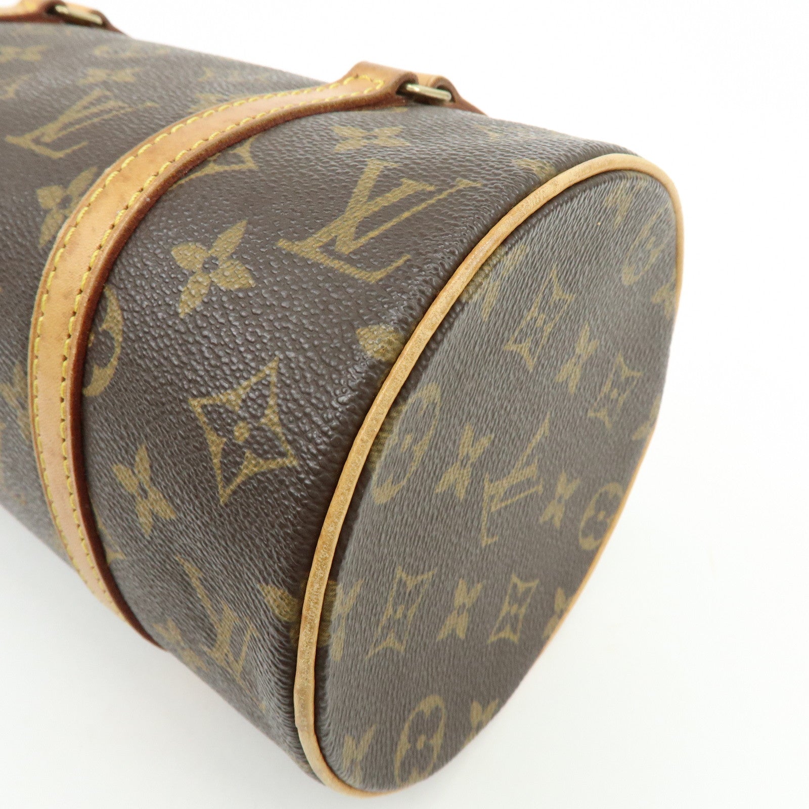 Louis Vuitton Monogram Papillon 26 Hand Bag Brown M51386
