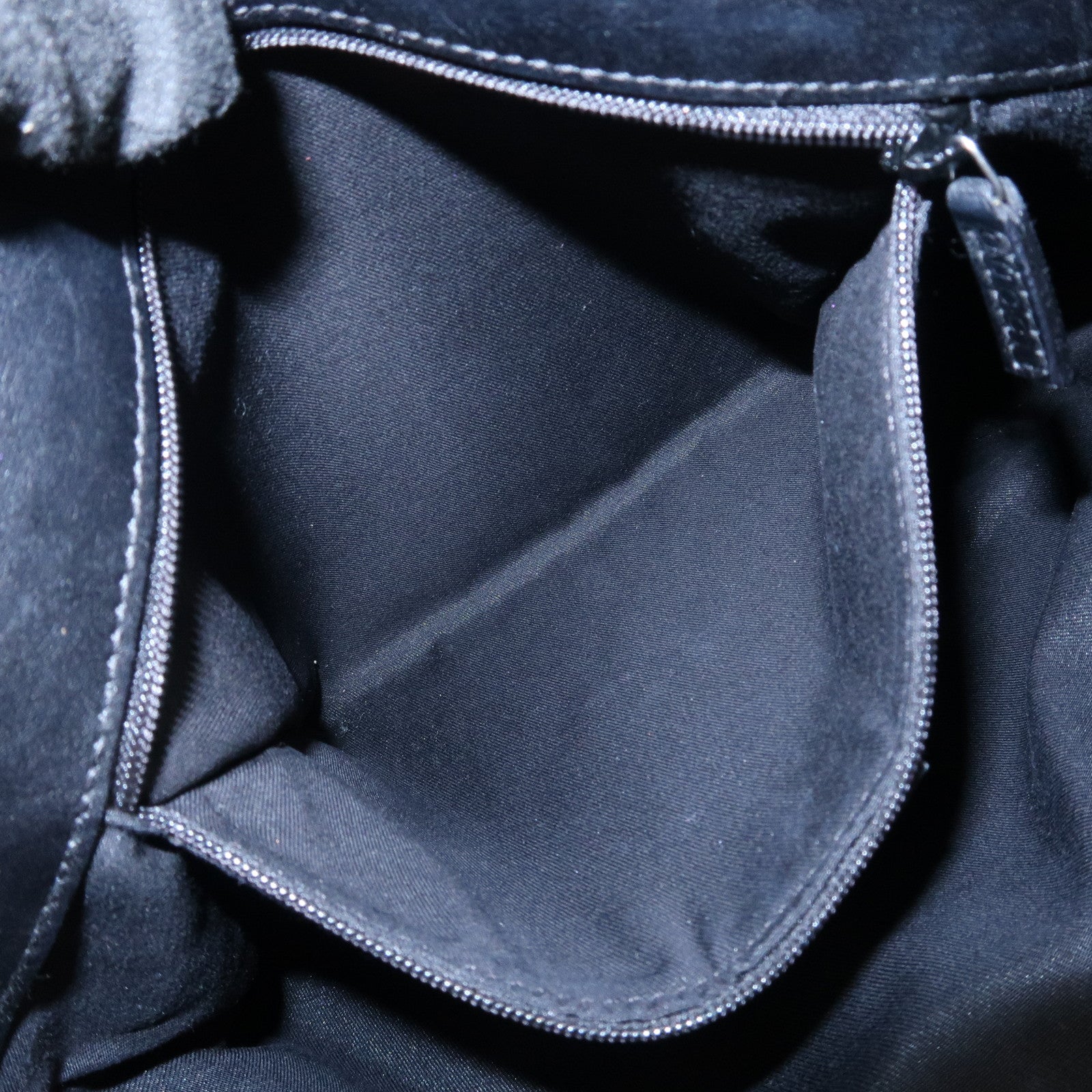 GUCCI Logo GG Canvas Leather Shoulder Bag Hand Bag Black 143745