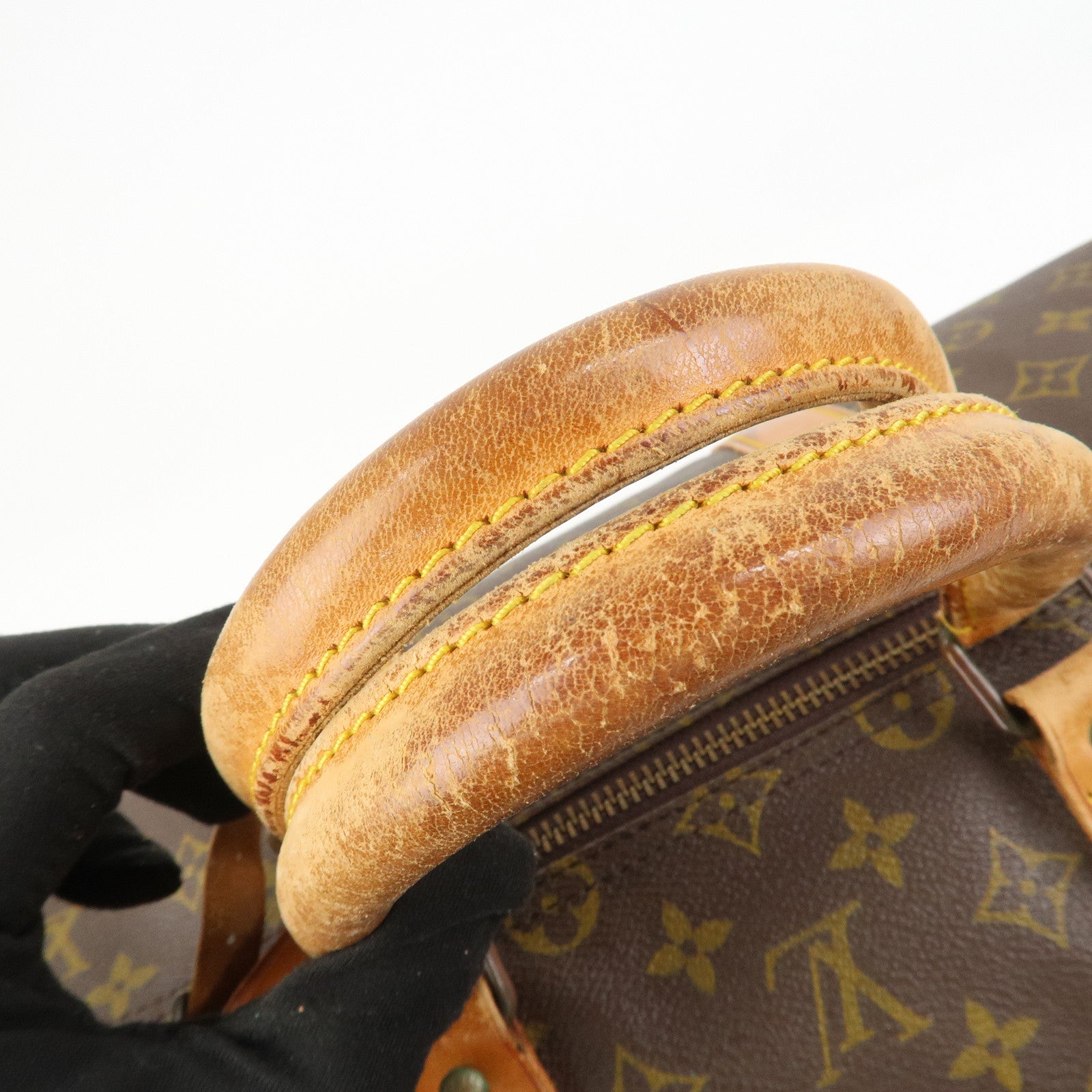 Louis Vuitton Monogram Keep All 55 Boston Bag Brown M41424