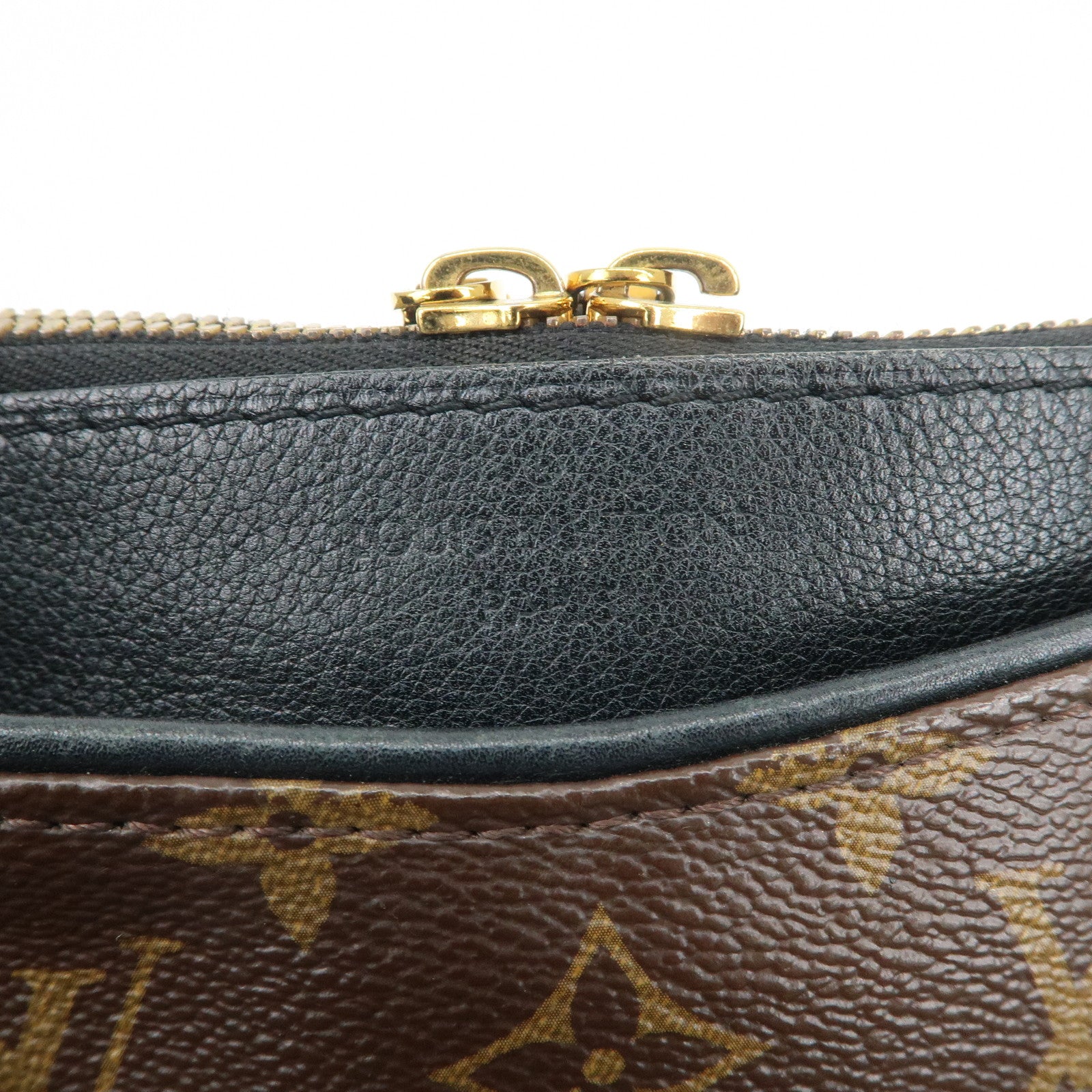 Louis Vuitton Monogram Pallas 2Way Bag Hand Bag Noir M42756