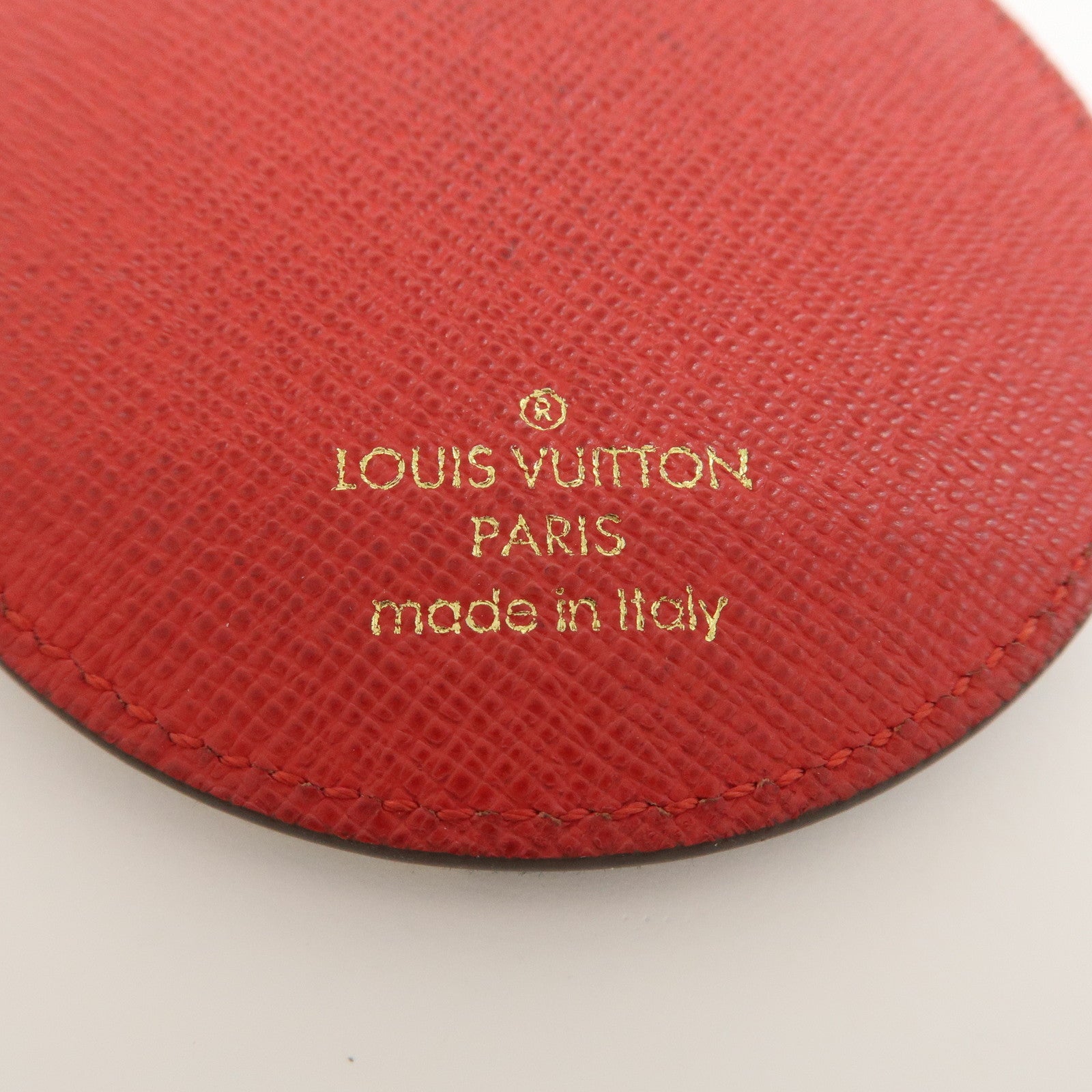 Louis Vuitton Monogram Porte Cles Denim Patchwork Key Chain M69017