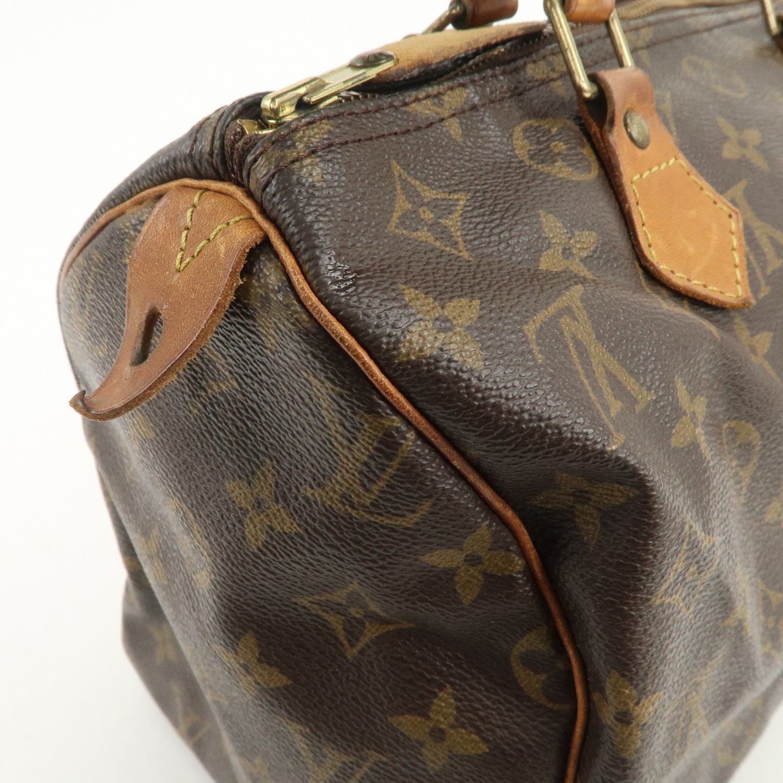 Louis Vuitton Monogram Speedy 30 Boston Bag Hand Bag Brown M41526