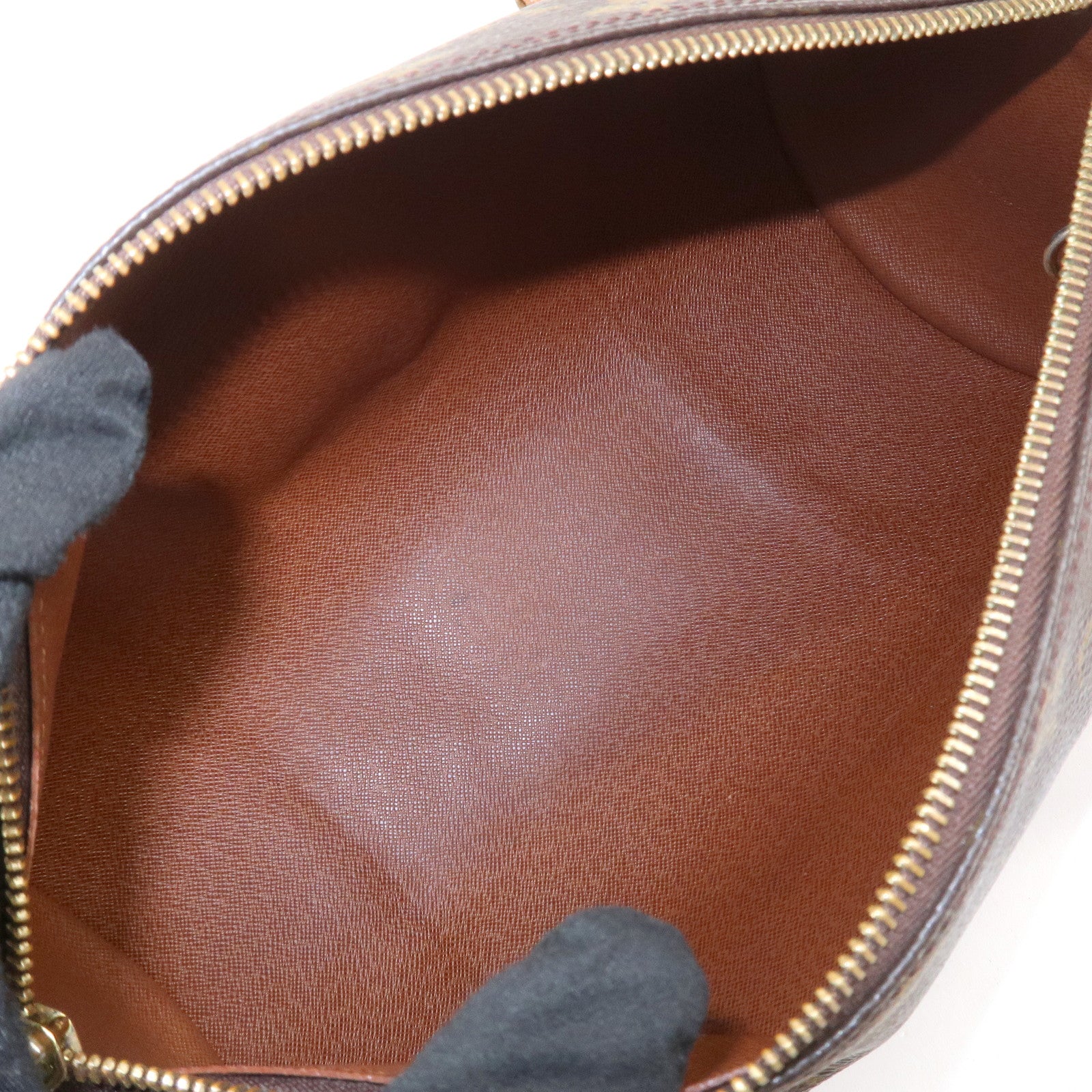 Louis Vuitton Monogram Papillon 30 Hand Bag Brown M51385