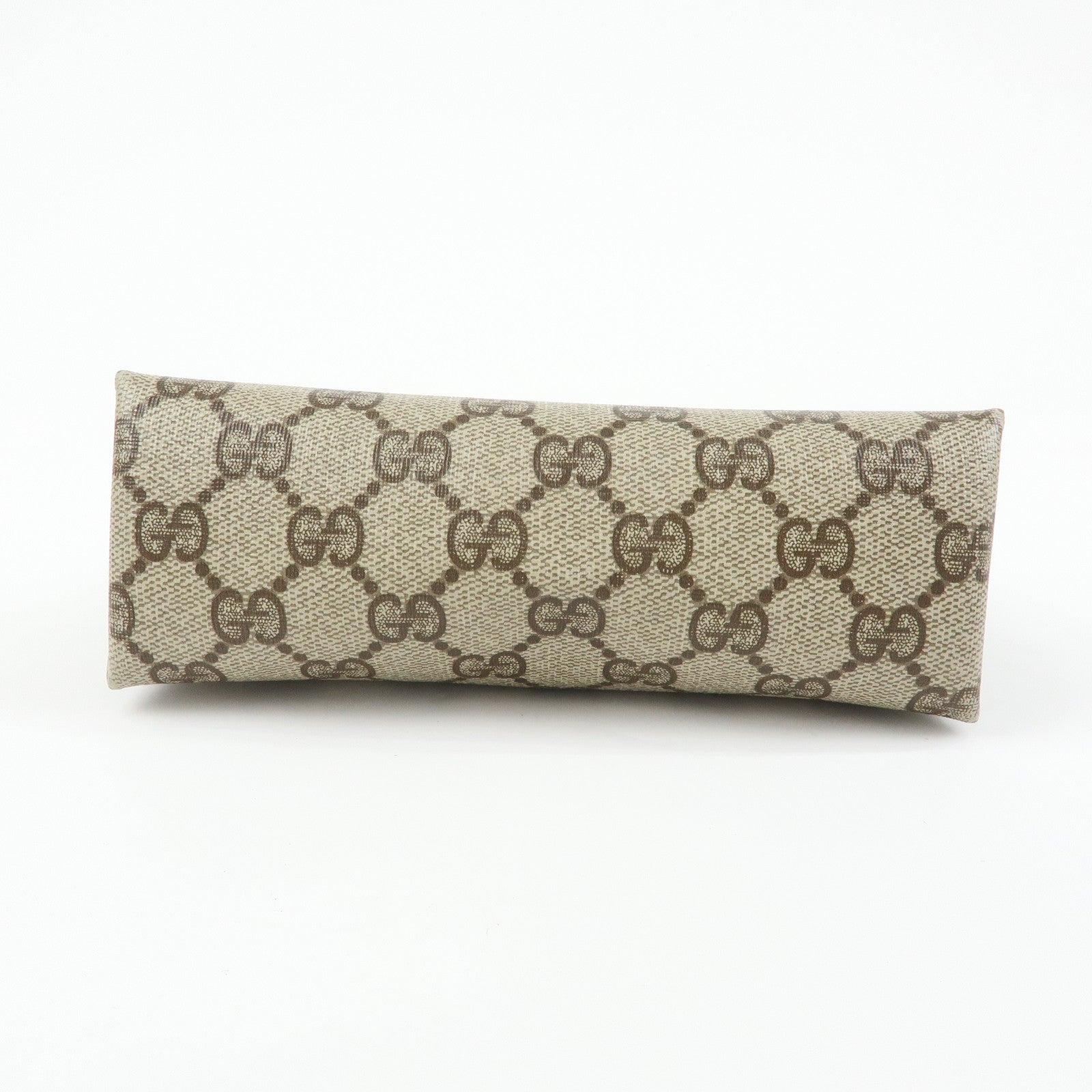 GUCCI Old Gucci GG Supreme PVC Leather Cosmetic Pouch 89.01.020