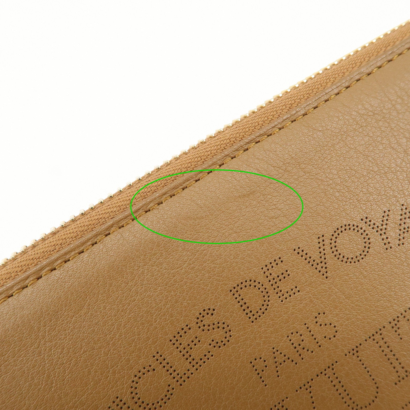 Louis Vuitton Parnassea Portefeuille Leather Round Zippy Wallet M58209 Used