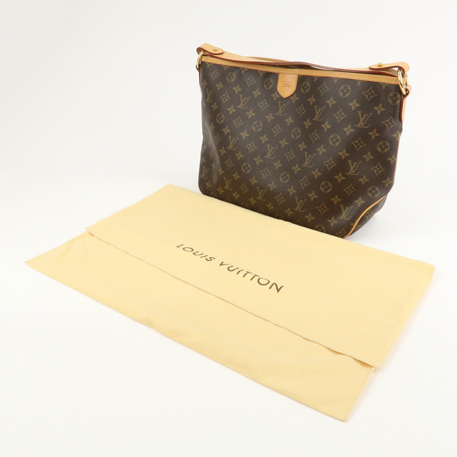 Louis Vuitton Monogram Delightful PM Shoulder Bag Brown M40352