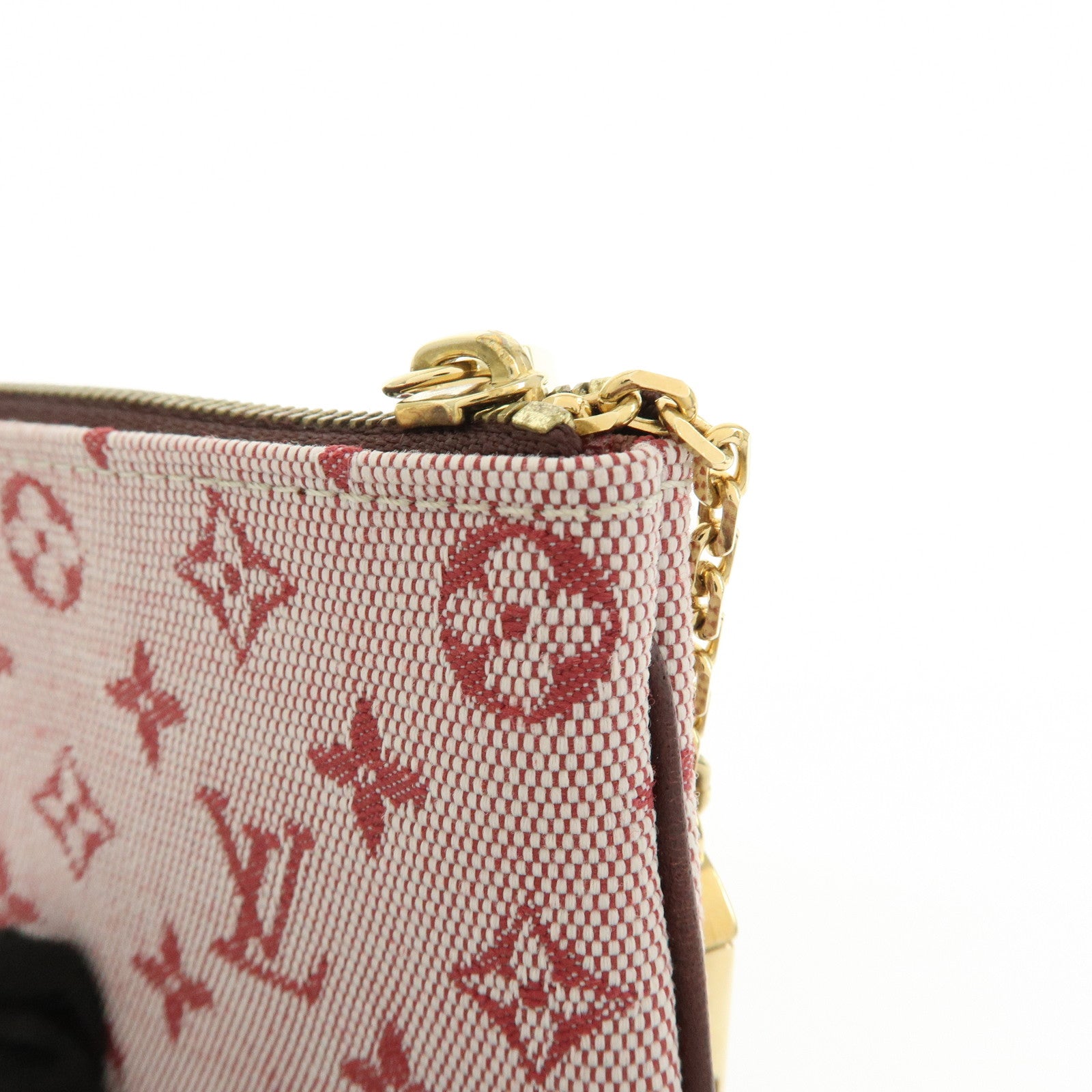 Louis Vuitton Monogram Mini Pochette Cles Coin Case Cerise M92238