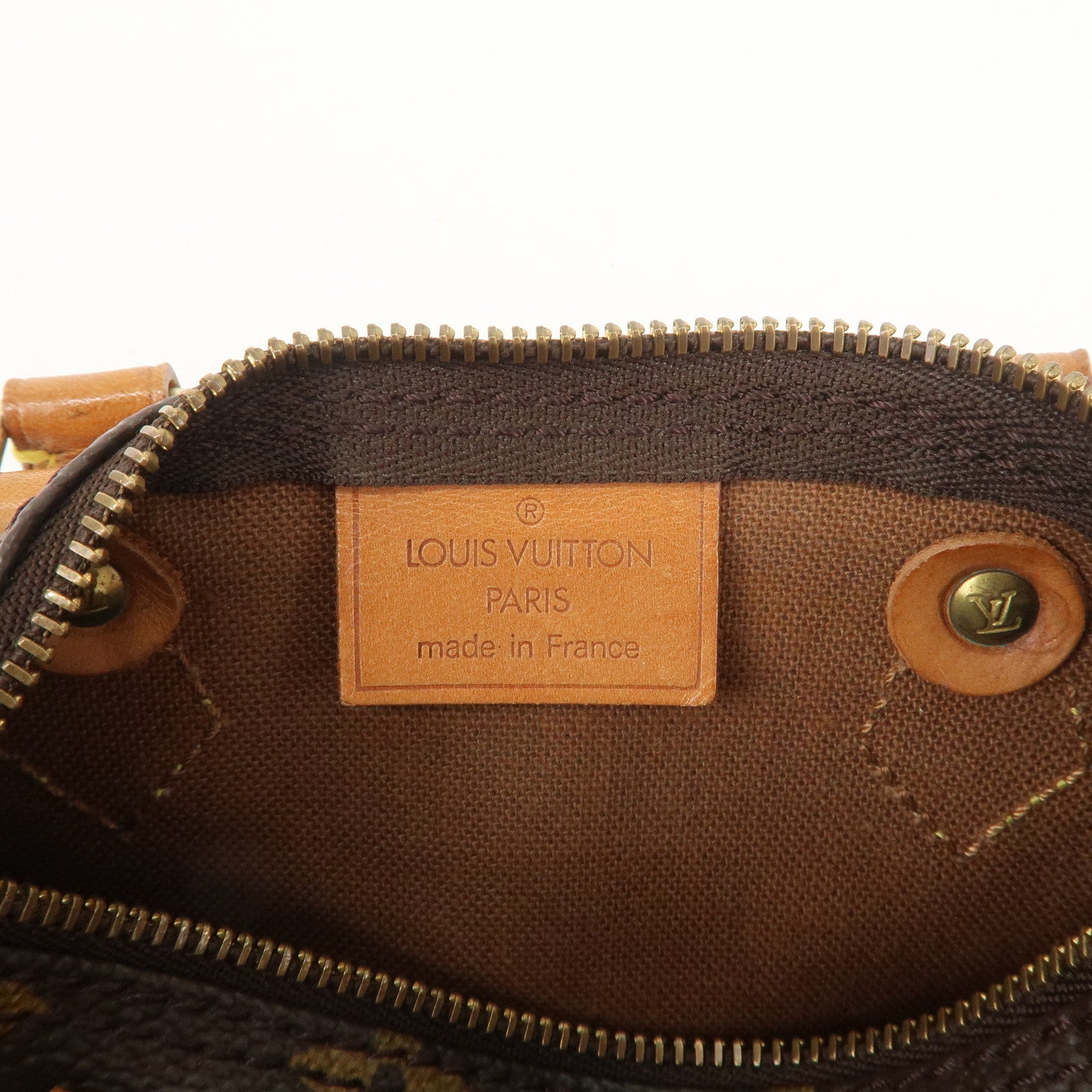 Louis Vuitton Monogram Mini Speedy Hand Bag M41534 Used