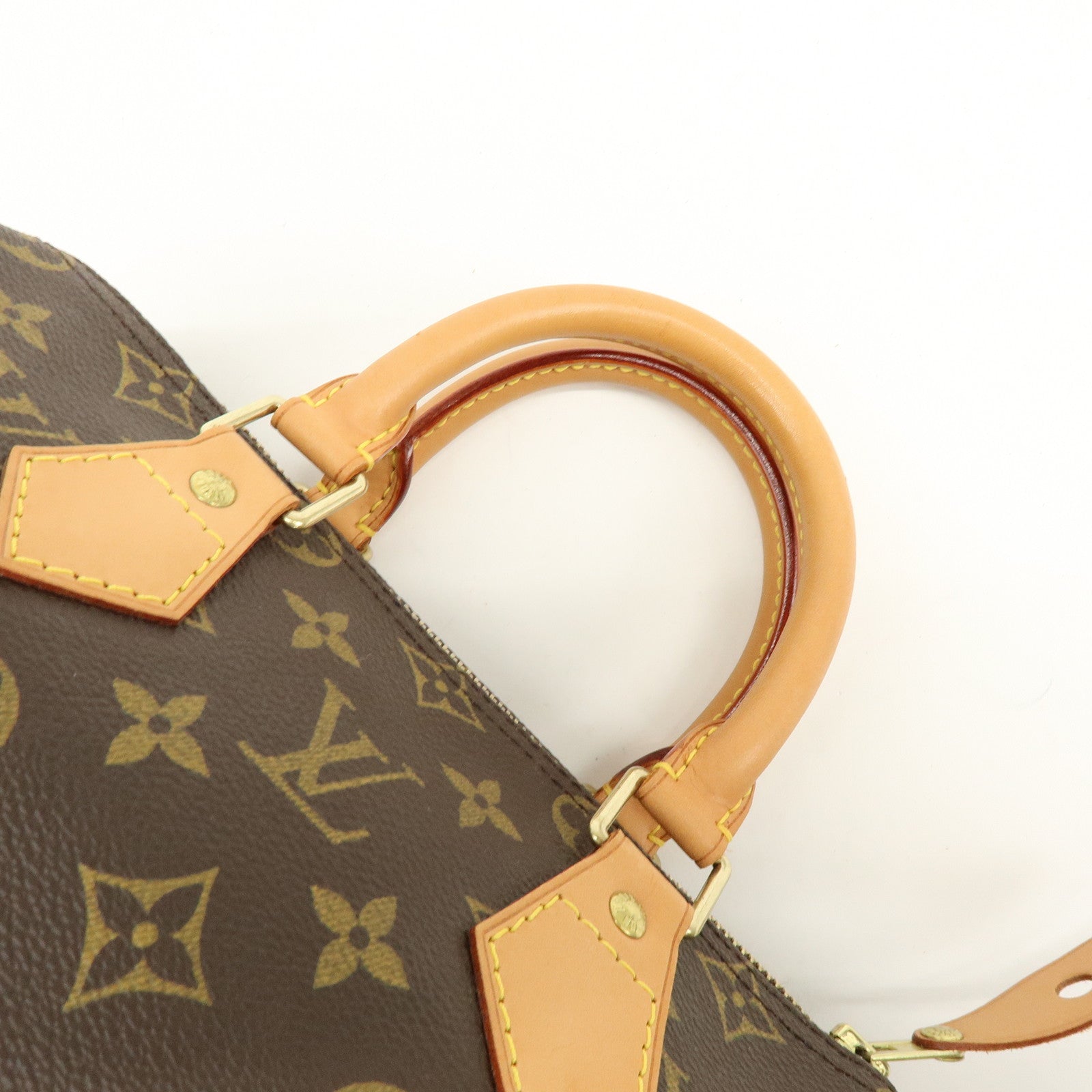 Louis Vuitton Monogram Speedy 25 Boston Bag Hand Bag Brown M41528