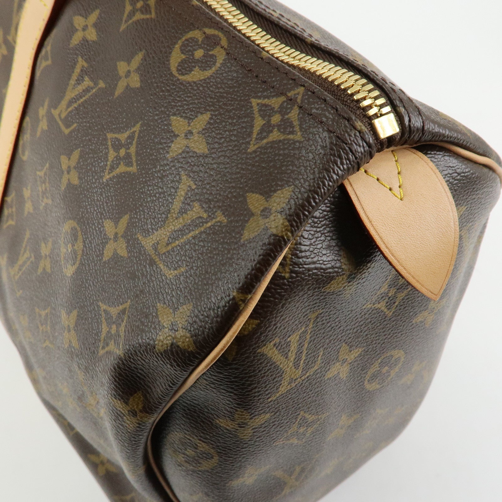 Louis Vuitton Monogram Keep All 45 Boston Bag Brown M41428