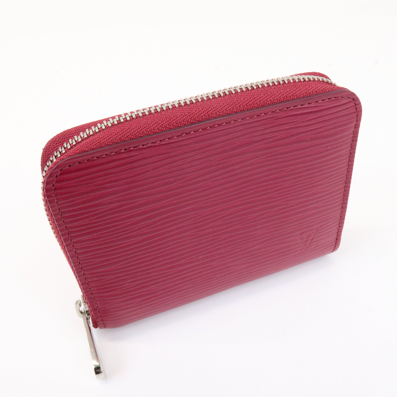 Louis Vuitton Epi Leather Zippy Coin Purse Coin Case Fuchsia M60383