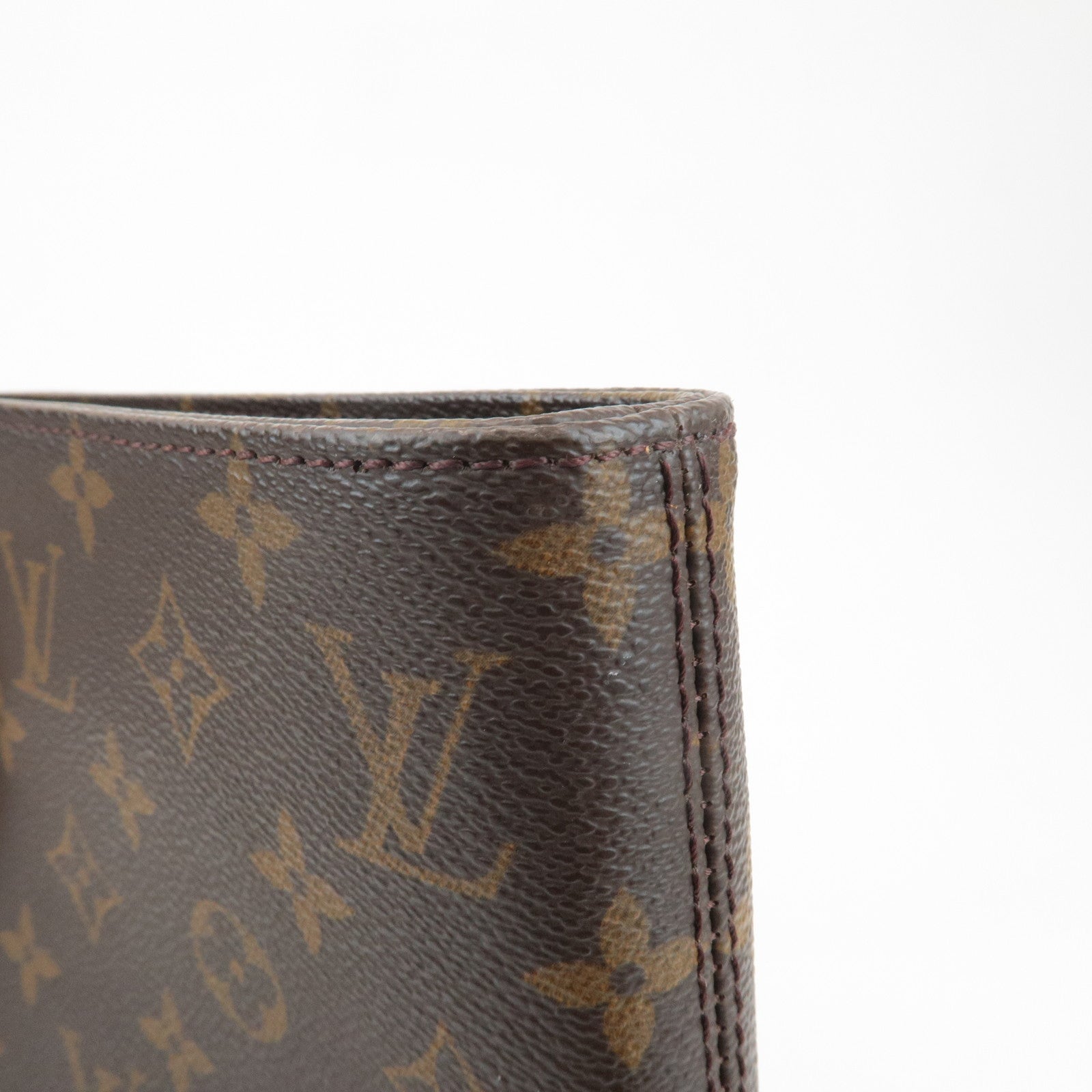 Louis Vuitton Monogram Luco Tote Bag Hand Bag Brown M51155