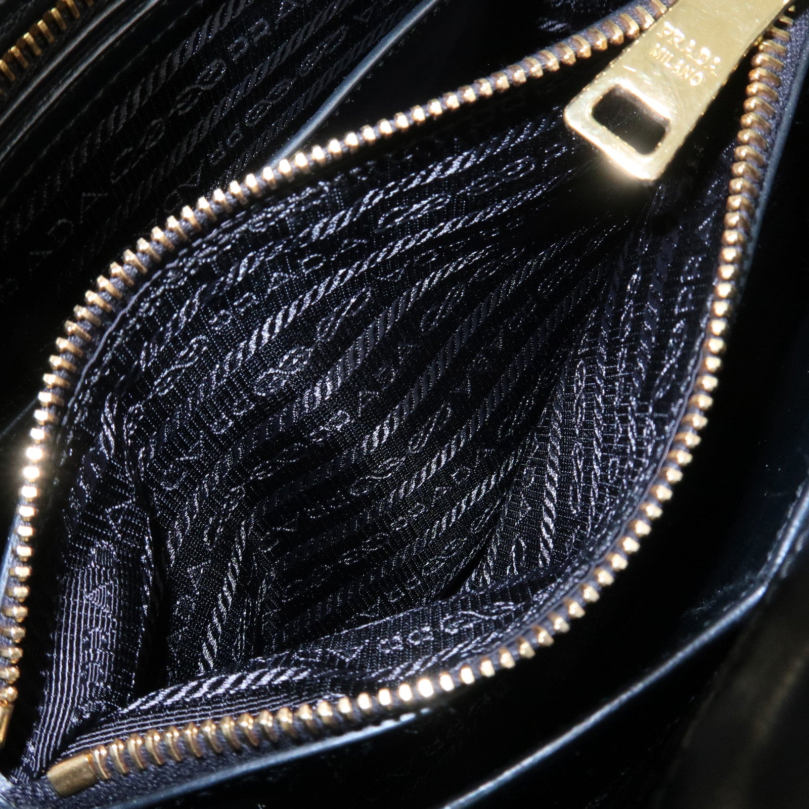 PRADA Promenade Small 2Way Bag Hand Bag Black BL0838