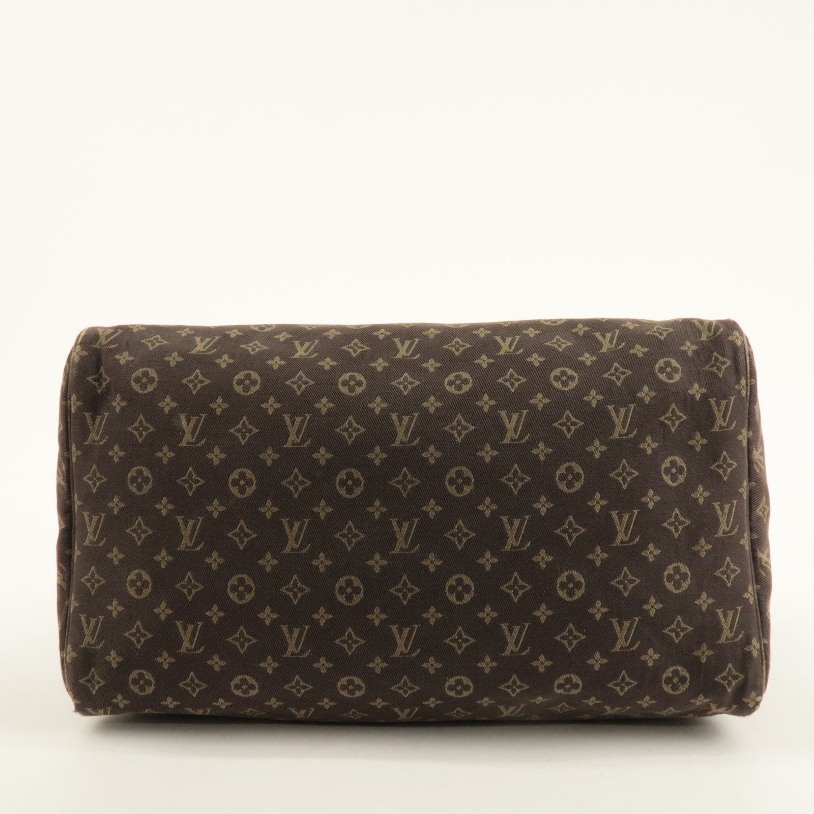 Louis Vuitton Monogram Mini Lin Speedy 30 Boston Bag Ebene M95224