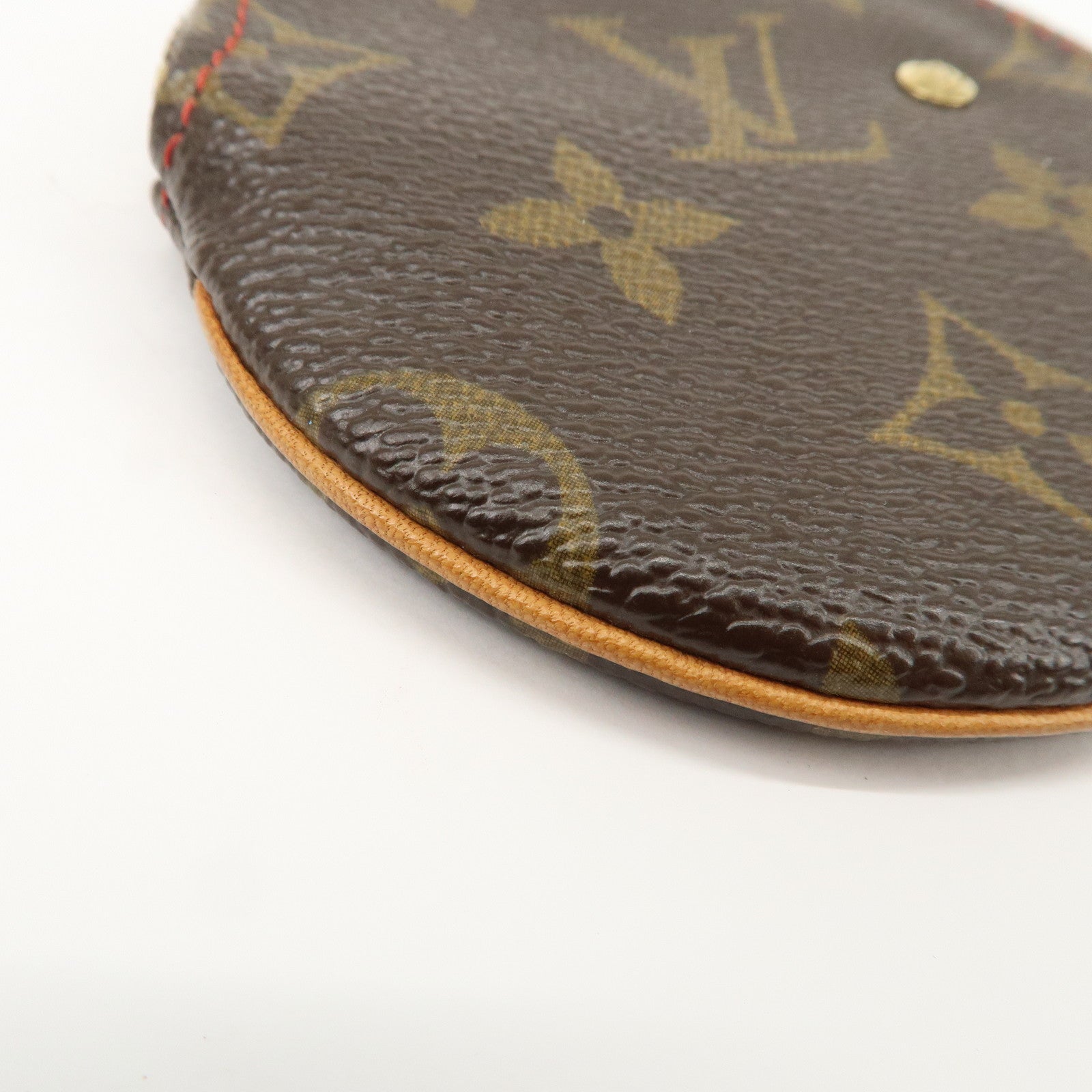 Louis Vuitton Monogram Cherry Porte Monnaie Rond Coin Case M95043