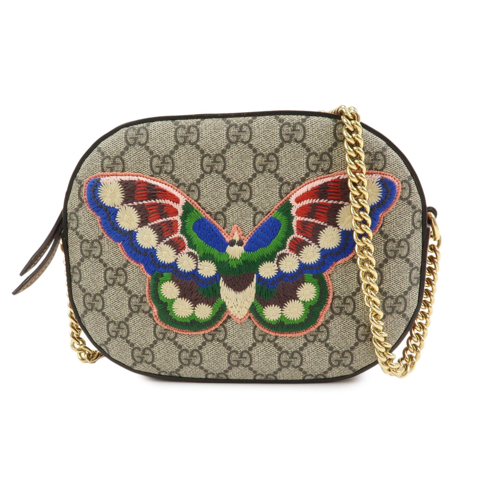 GUCCI GG Supreme Leather Shoulder Crossbody Bag JapanLimited 409535