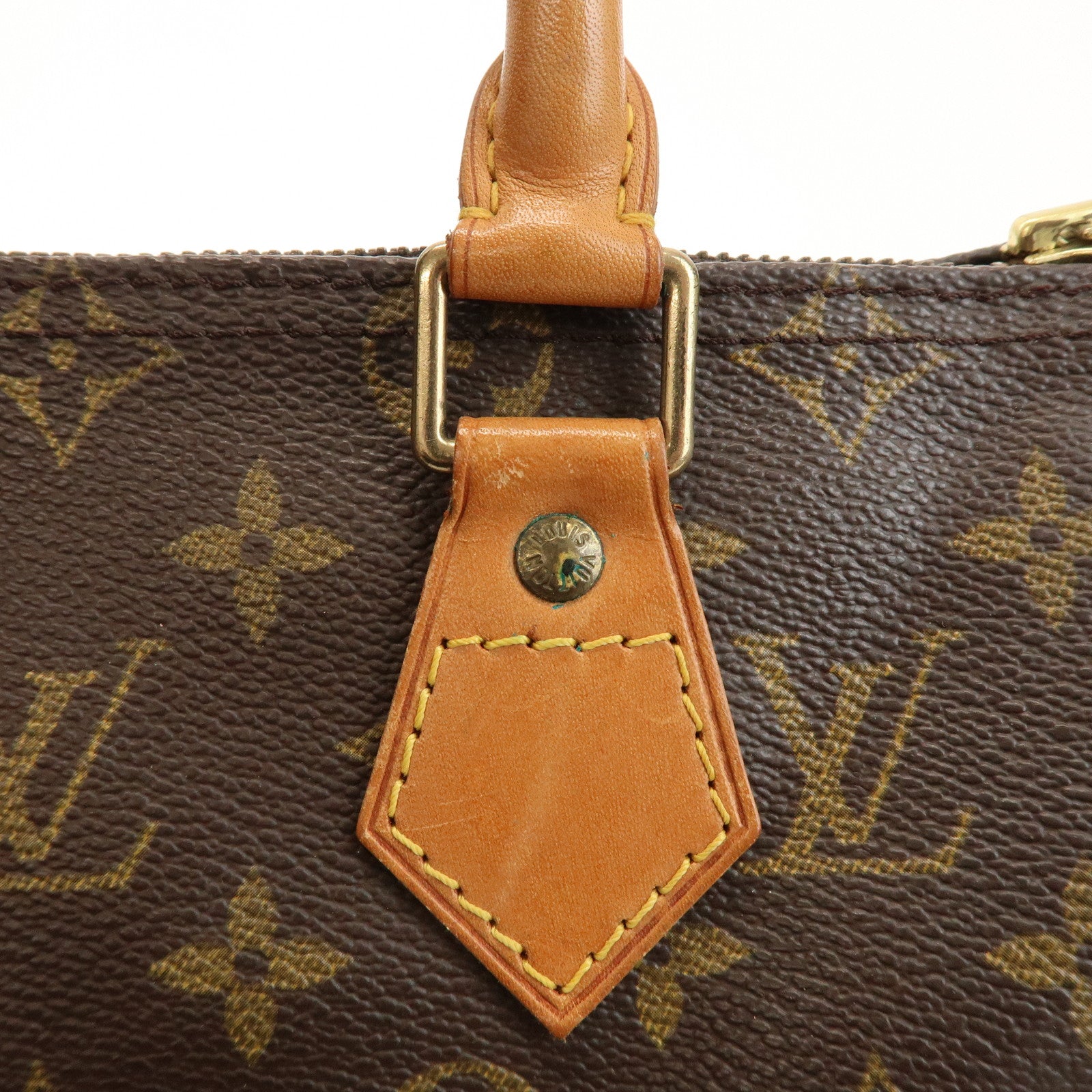 Louis Vuitton Monogram Speedy 25 Boston Bag Hand Bag Brown M41528