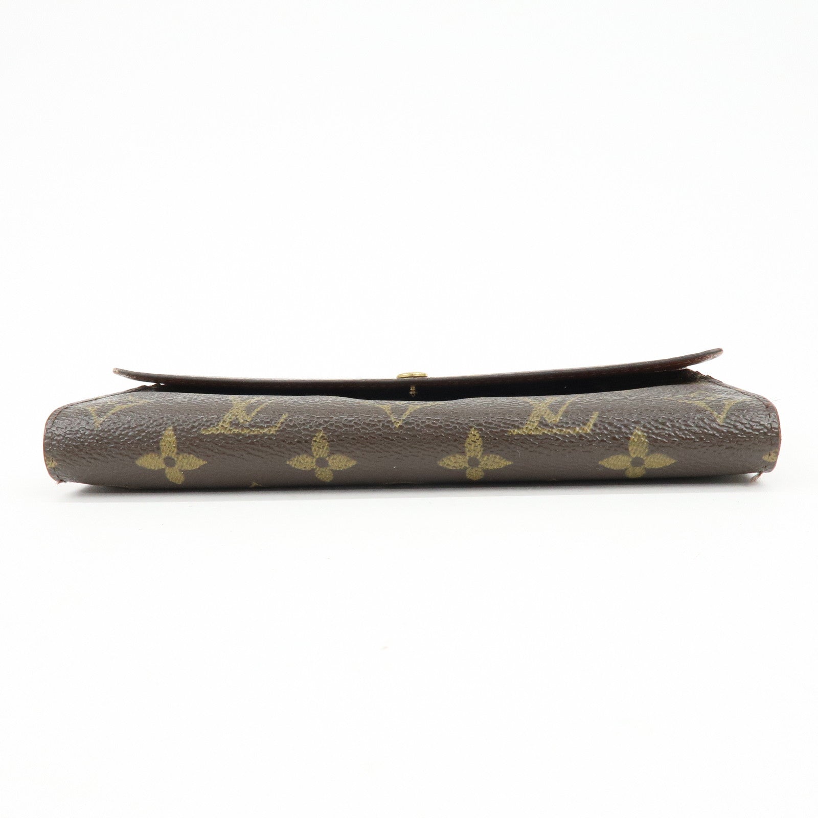 Louis Vuitton Monogram Portefeuille Sarah Long Wallet Brown M61734