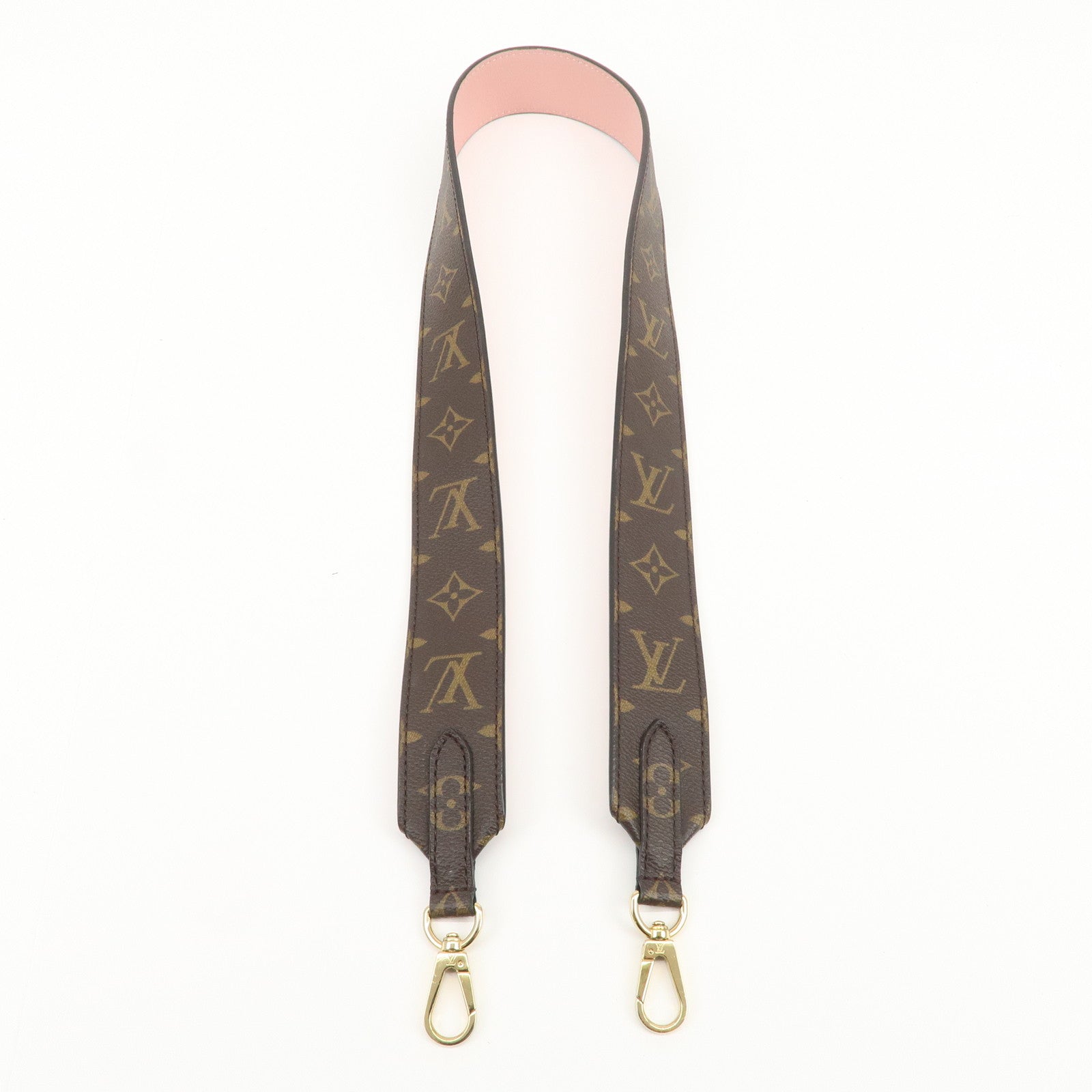 Louis Vuitton Shoulder Strap For Keep All Bandouliere Brown
