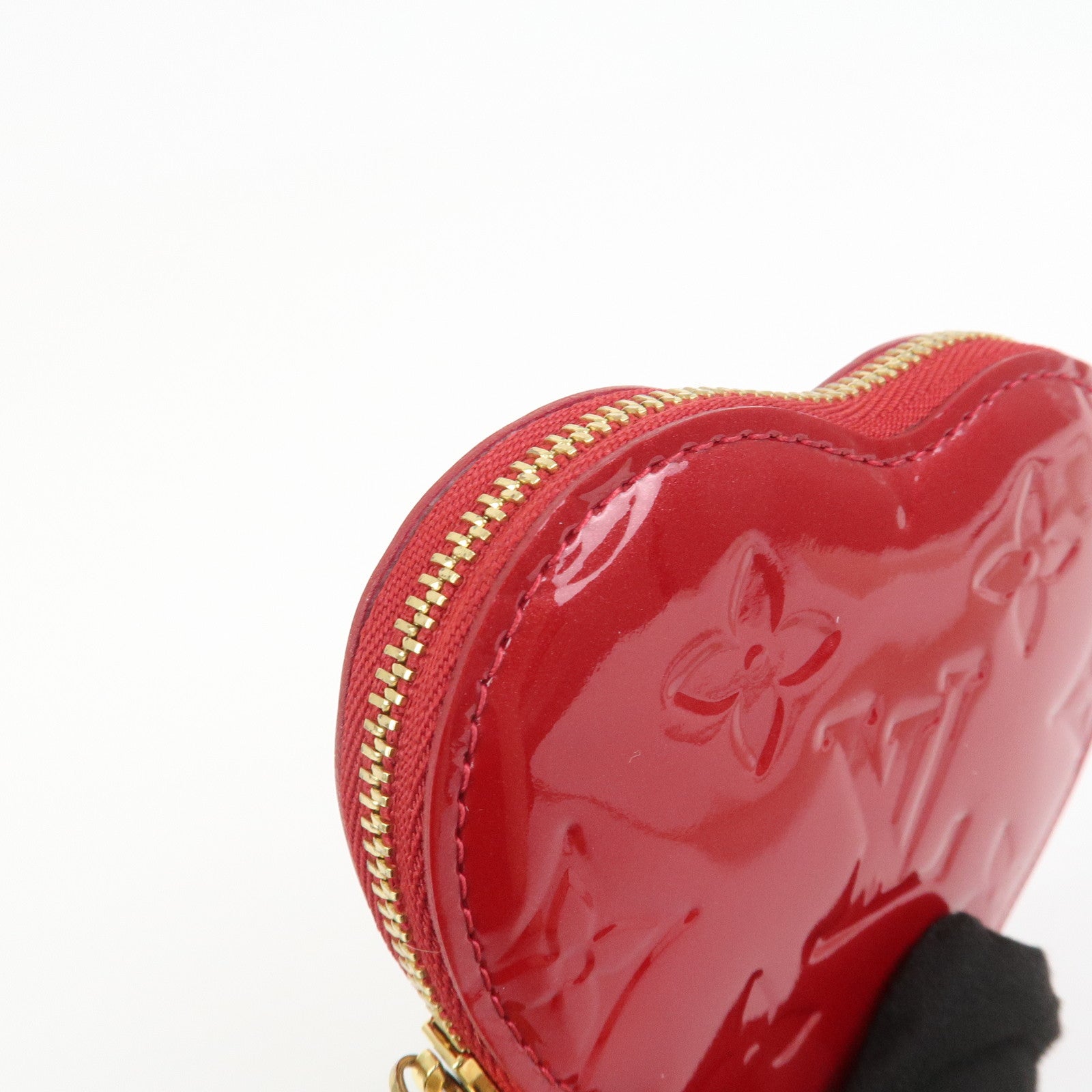 Louis Vuitton Monogram Vernis Porte Monnaie Coeur Coin Case M93562
