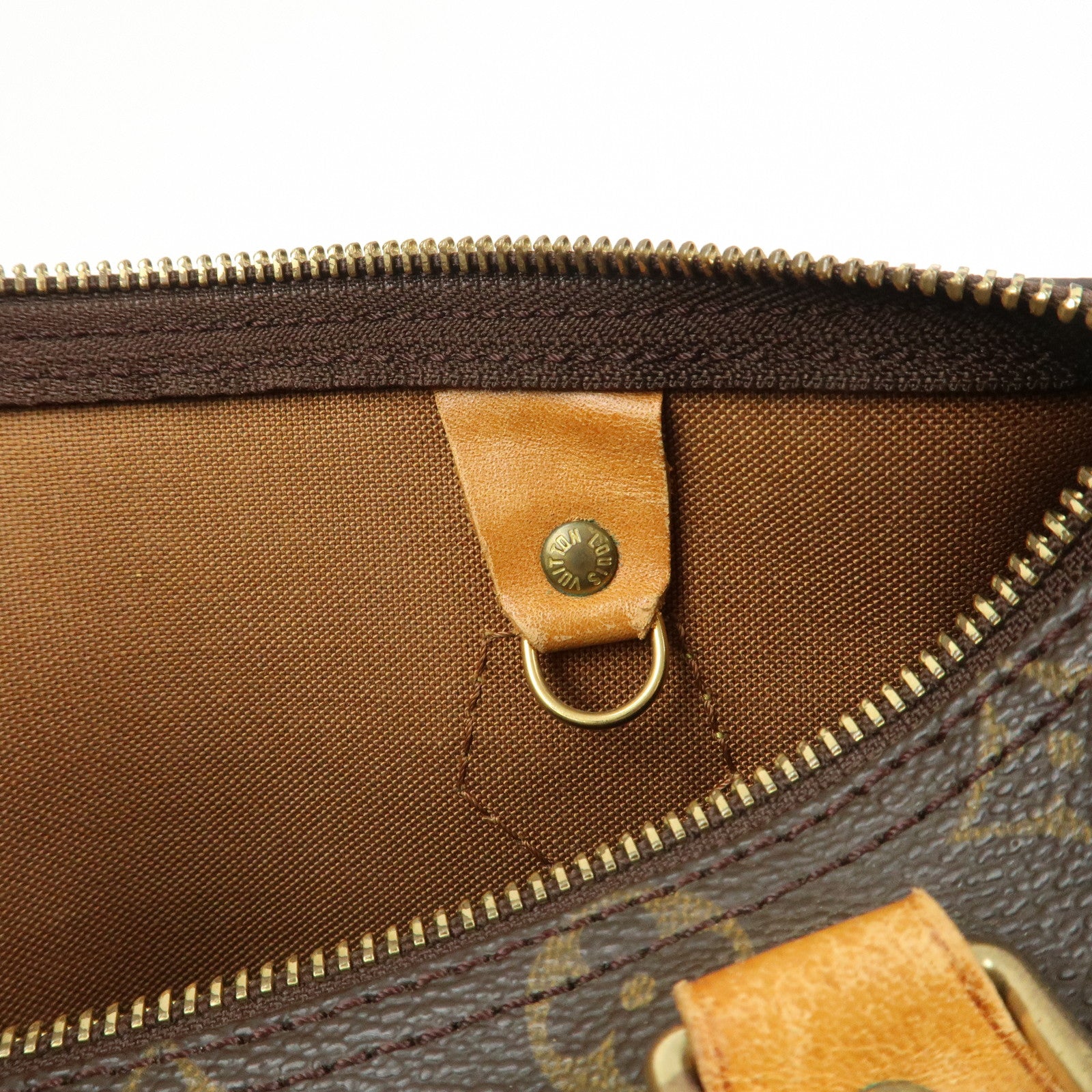 Louis Vuitton Monogram Speedy 25 Boston Bag Hand Bag Brown M41528