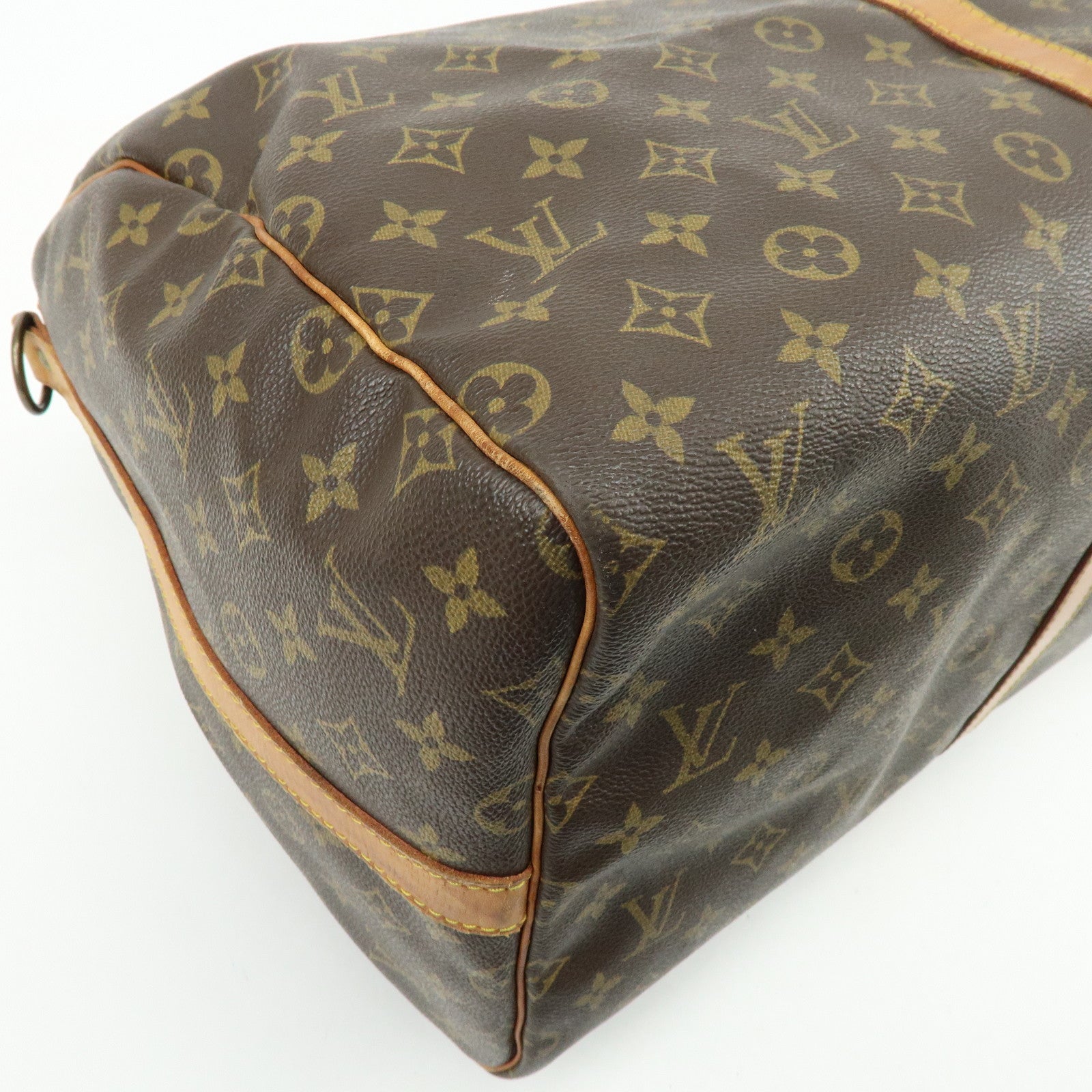 Louis Vuitton Monogram Keep All 55 Bandouliere Boston Bag M56714