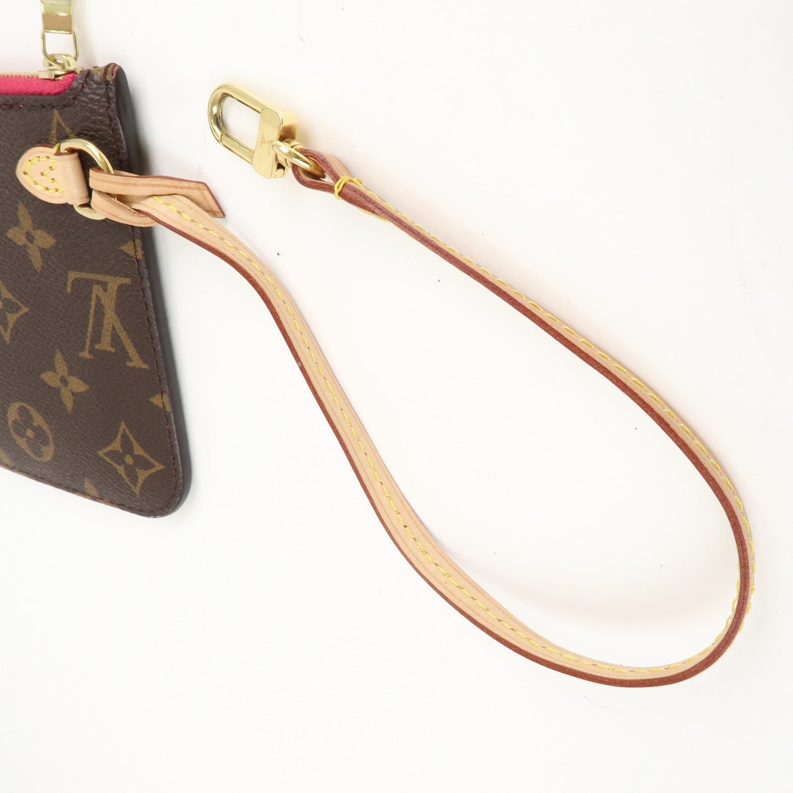 Louis Vuitton Monogram Neverfull PM Pouch Pivoine Used