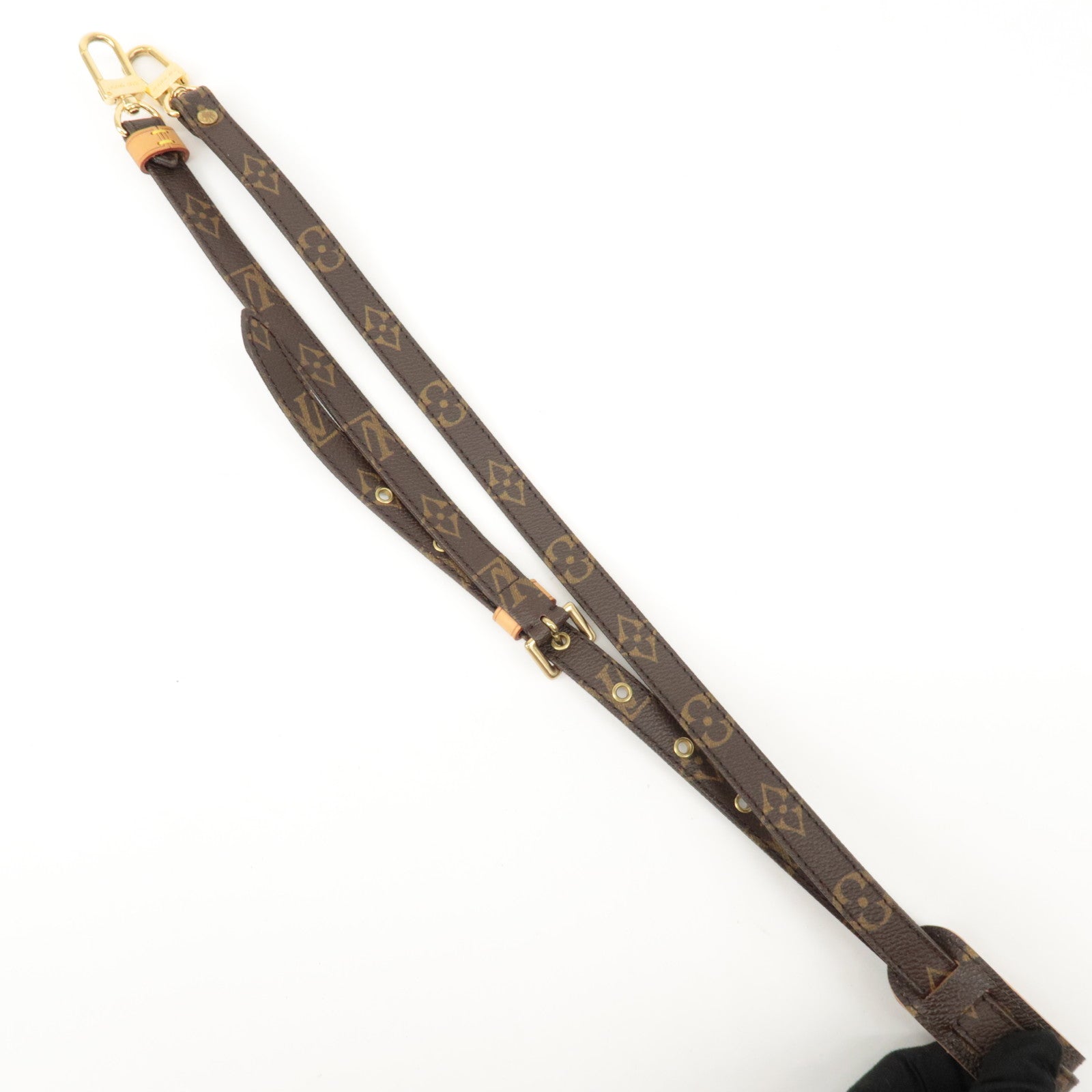 Louis Vuitton Monogram Adjustable Shoulder Strap 120cm J52315 Used