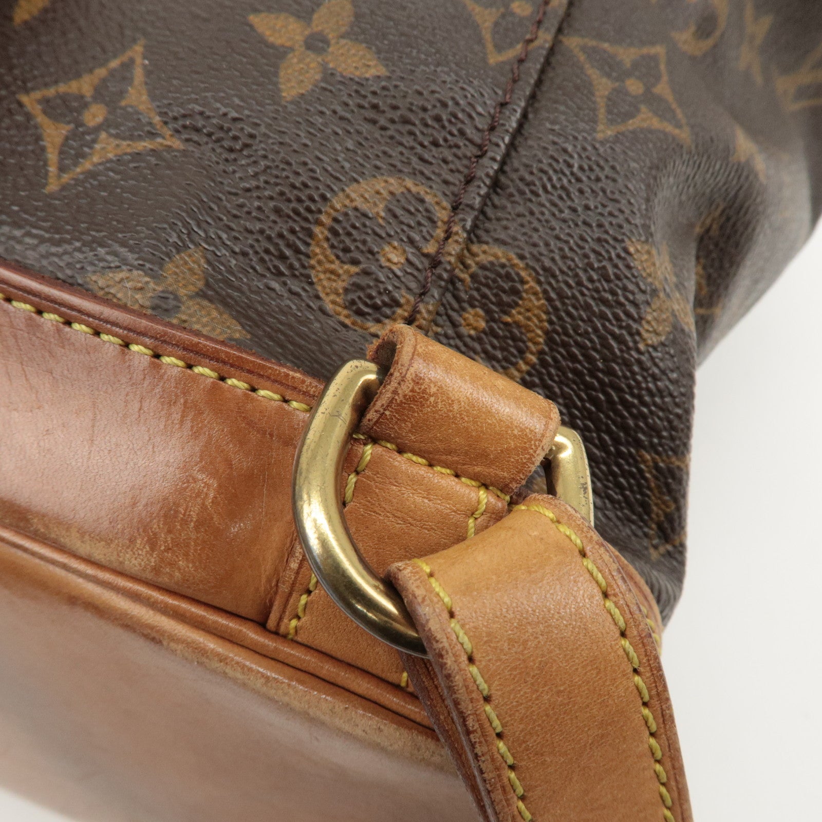 Louis Vuitton Monogram Montsouris MM Backpack Brown M51136 Used