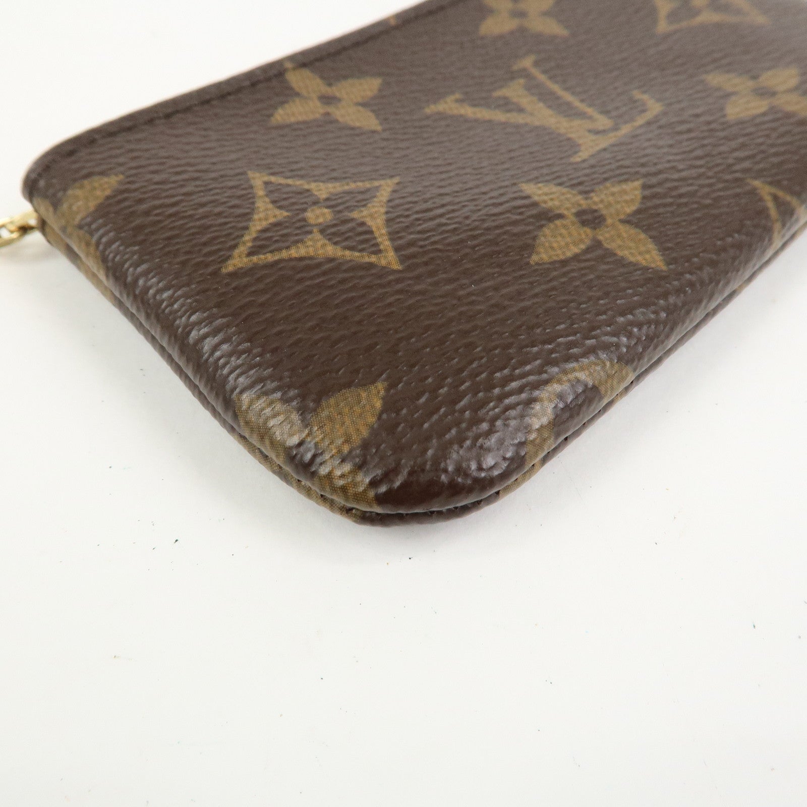 Louis Vuitton Monogram Pochette Cles Coin Case Key Case M62650