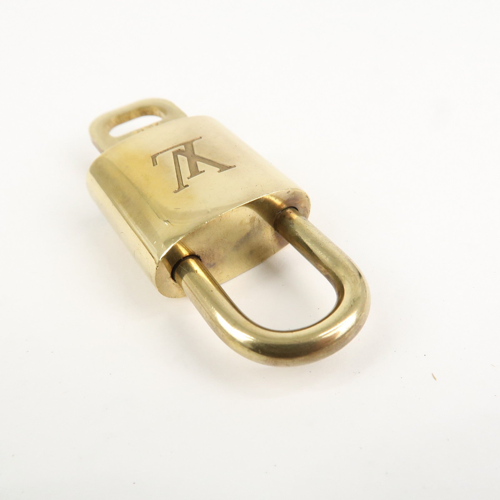 Louis Vuitton Set of 10 Lock & Key Cadena Key Lock Metal Gold