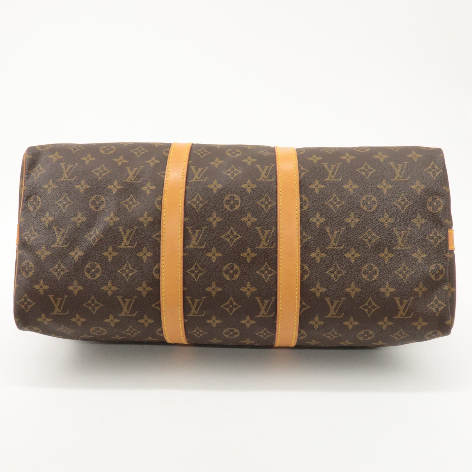 Louis Vuitton Monogram Keep All 50 Bandouliere Boston Bag M41416 Used