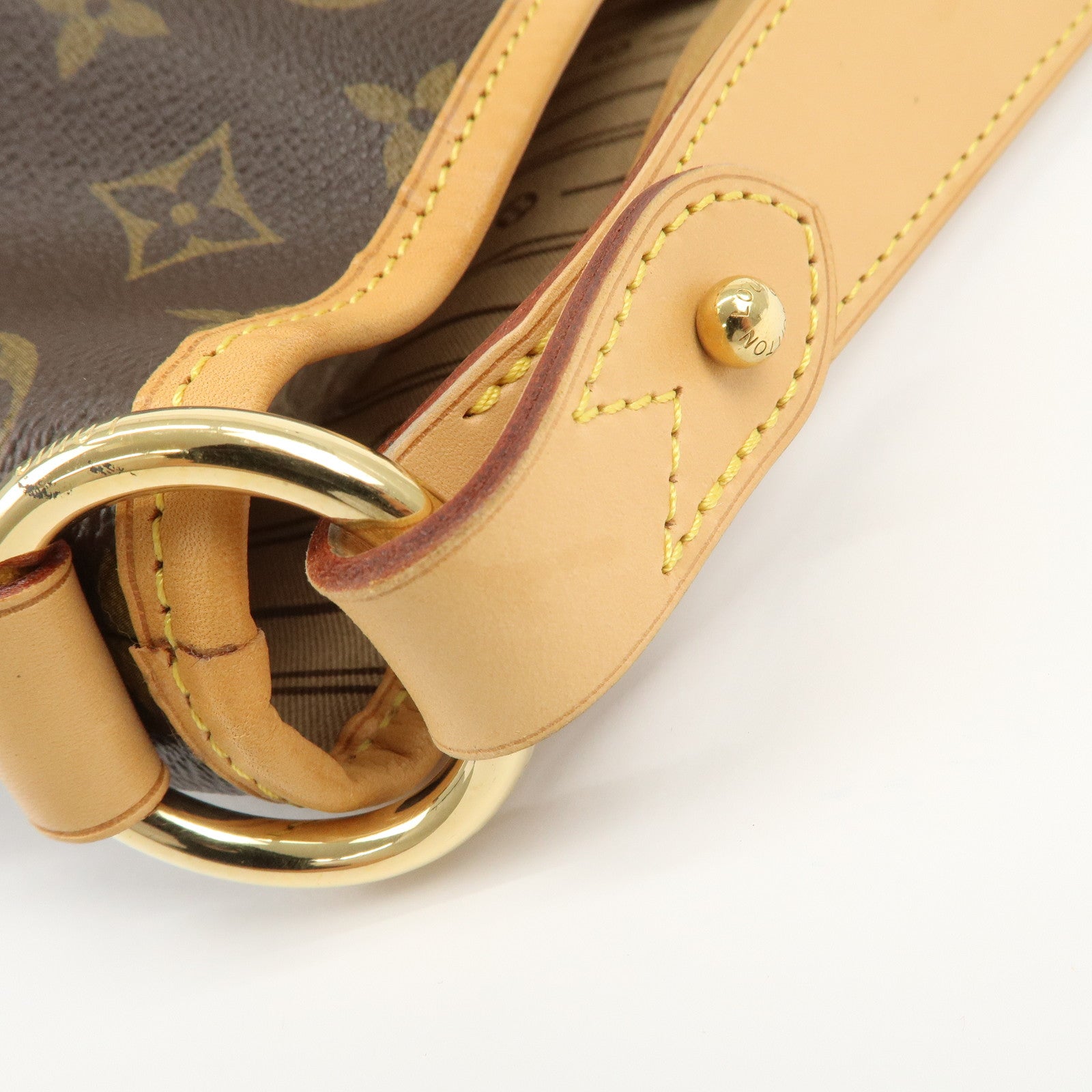 Louis Vuitton Monogram Delightful PM Shoulder Bag Brown M40352