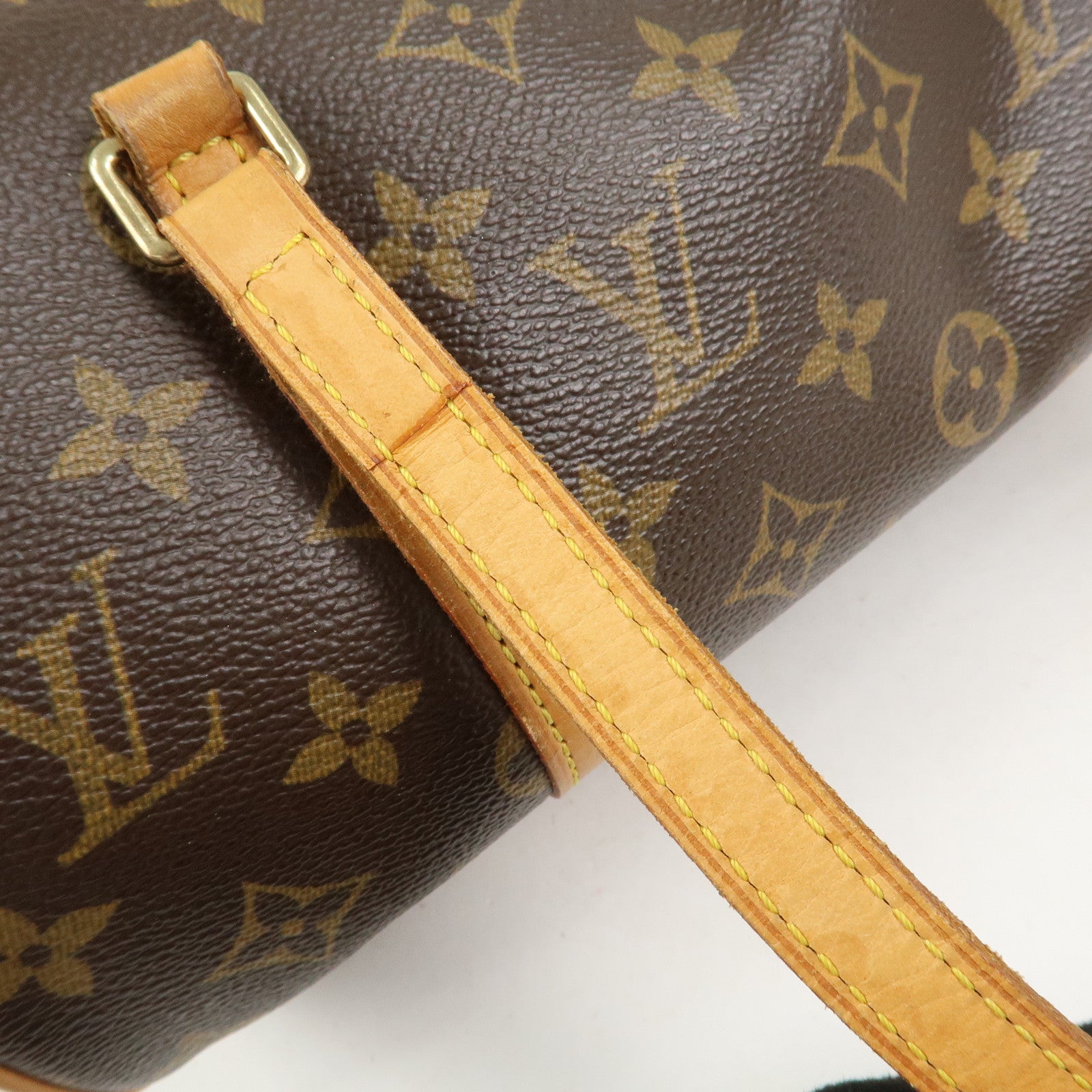 Louis Vuitton Monogram Papillon 30 Hand Bag New Style Brown M51385