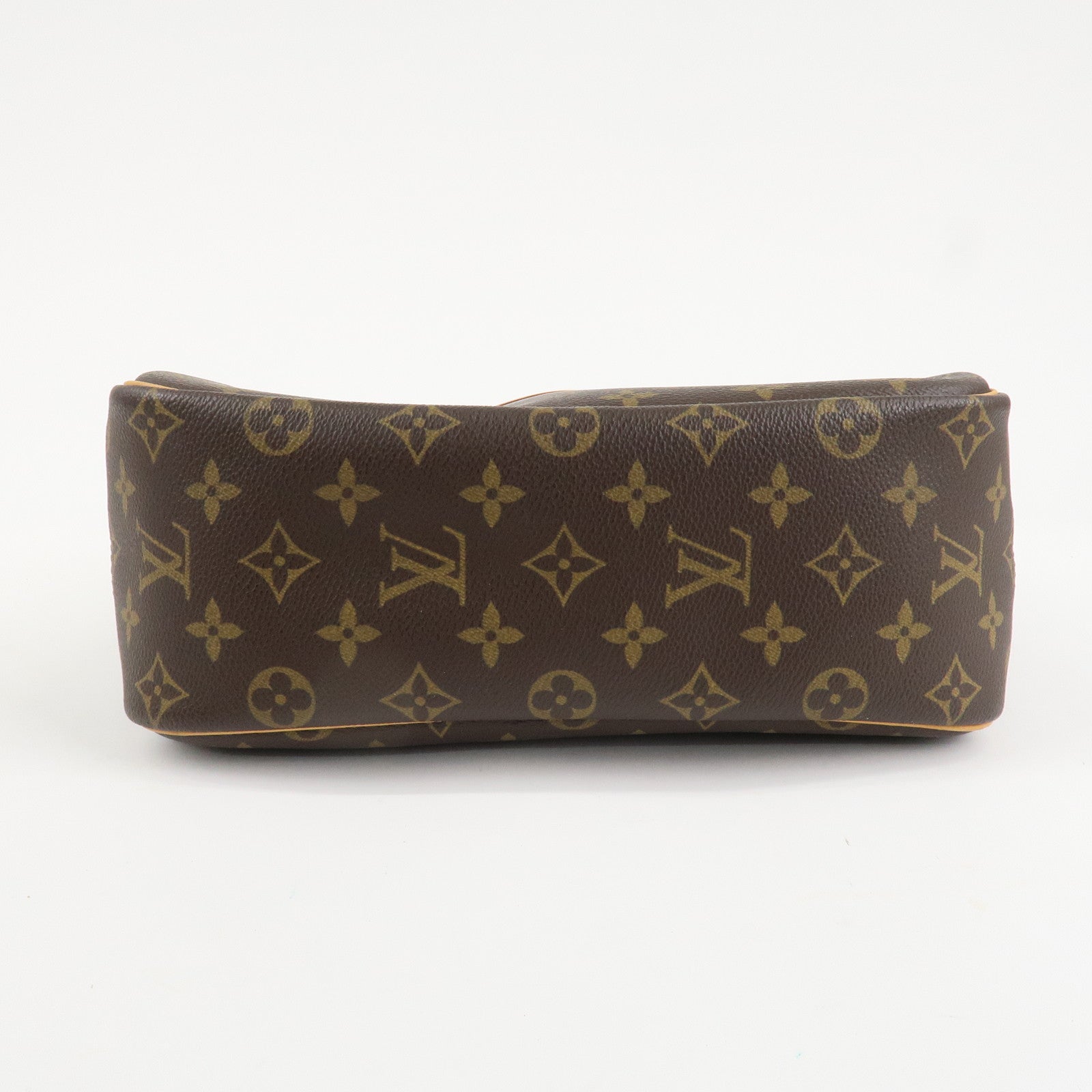Louis Vuitton Monogram Trueville Hand Bag Brown M42228 Used
