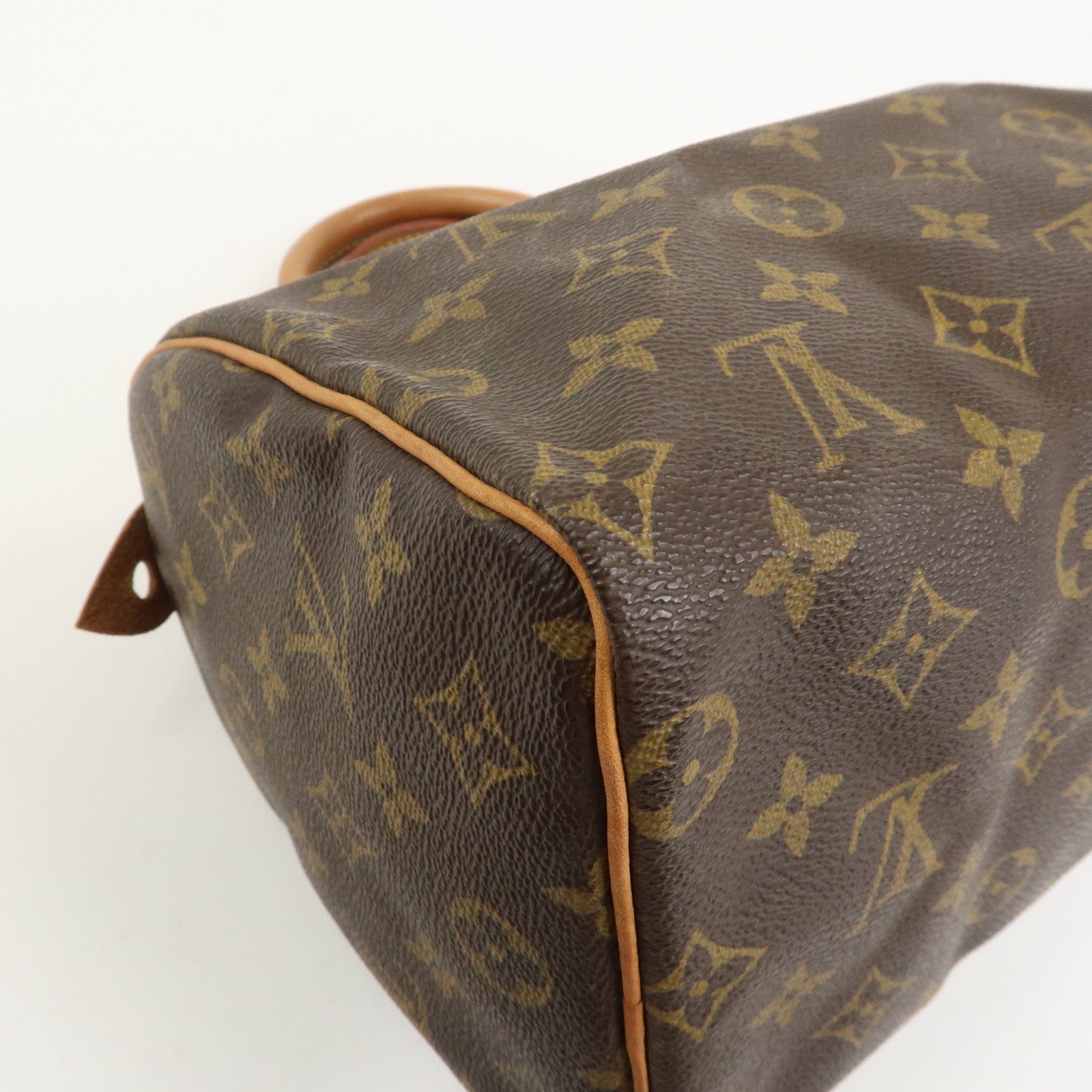 Louis Vuitton Monogram Speedy 25 Boston Bag Hand Bag Brown M41528