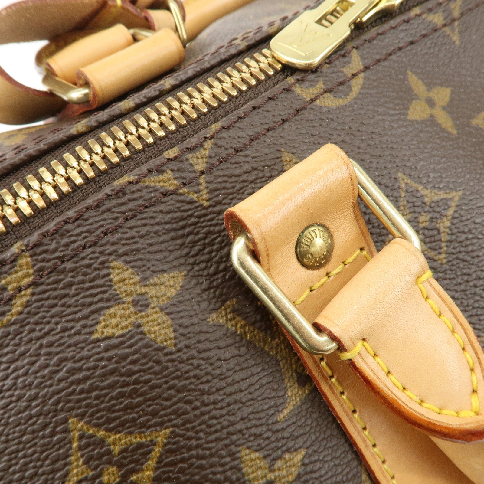 Louis Vuitton Monogram Keep All Bandouliere 55 Boston Bag M41414 Used