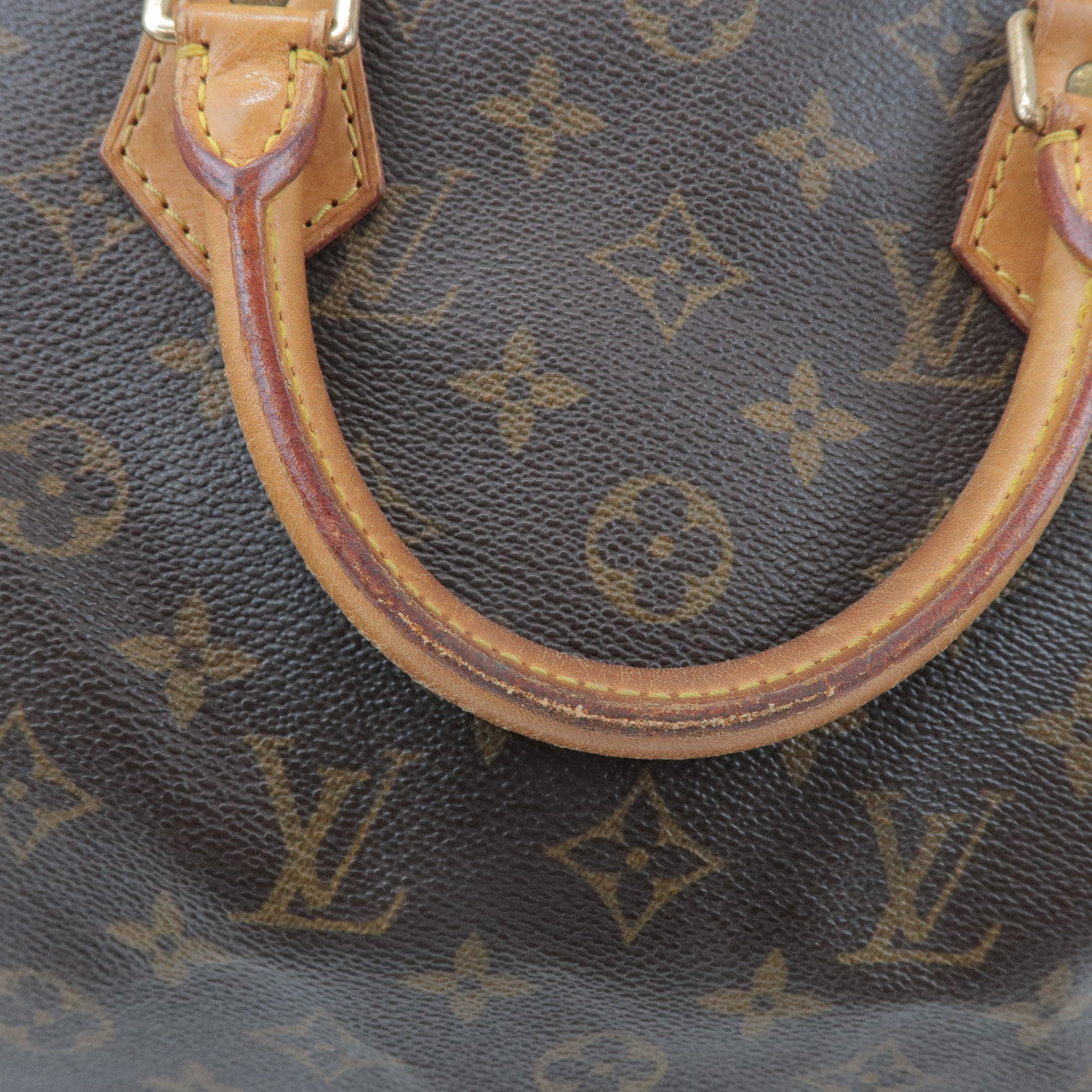 Louis Vuitton Monogram Speedy 30 Boston Bag Hand Bag Brown M41526
