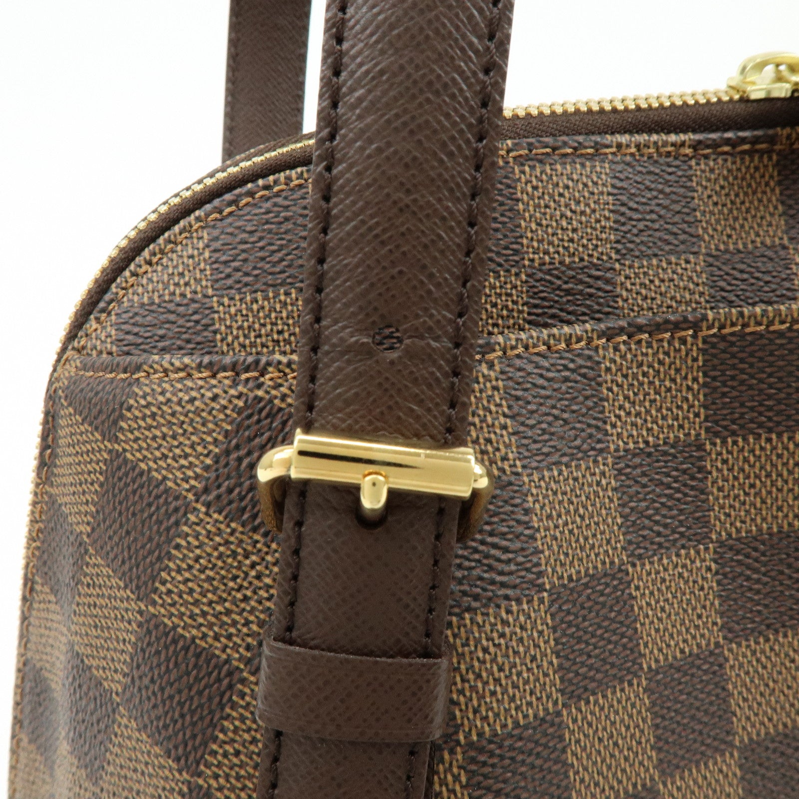 Louis Vuitton Damier Belem MM Hand Bag Damier Ebene N51174