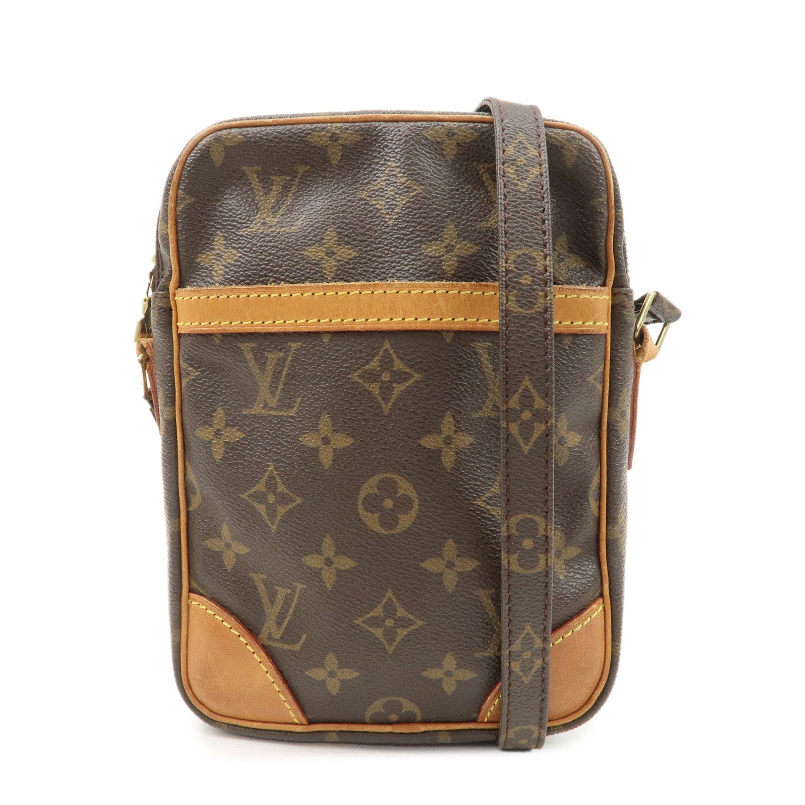 Louis Vuitton Monogram Danube Shoulder Bag Crossbody Bag M45266 Used
