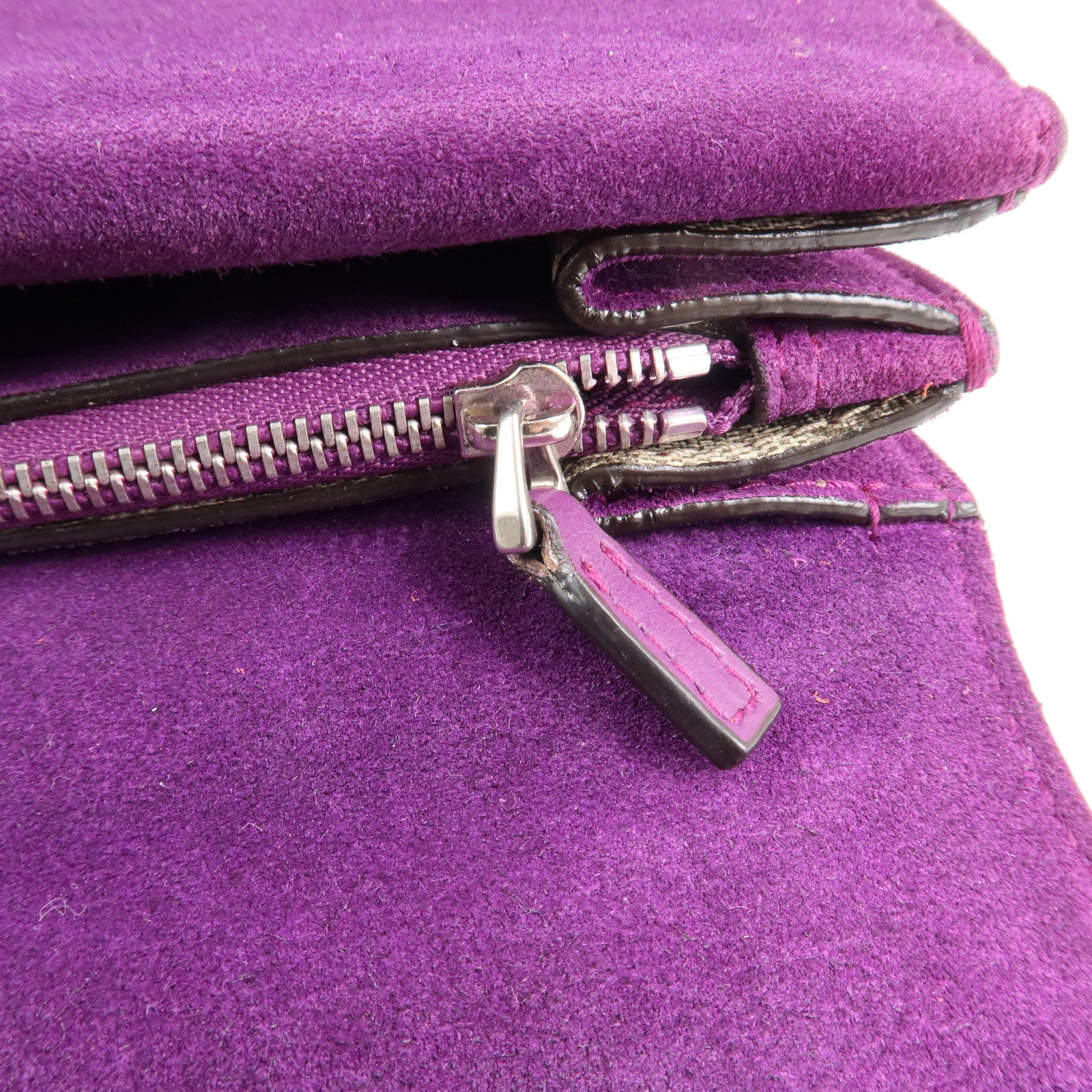 GUCCI Dionysus GG Supreme Suede Medium Chain Shoulder Bag 400249