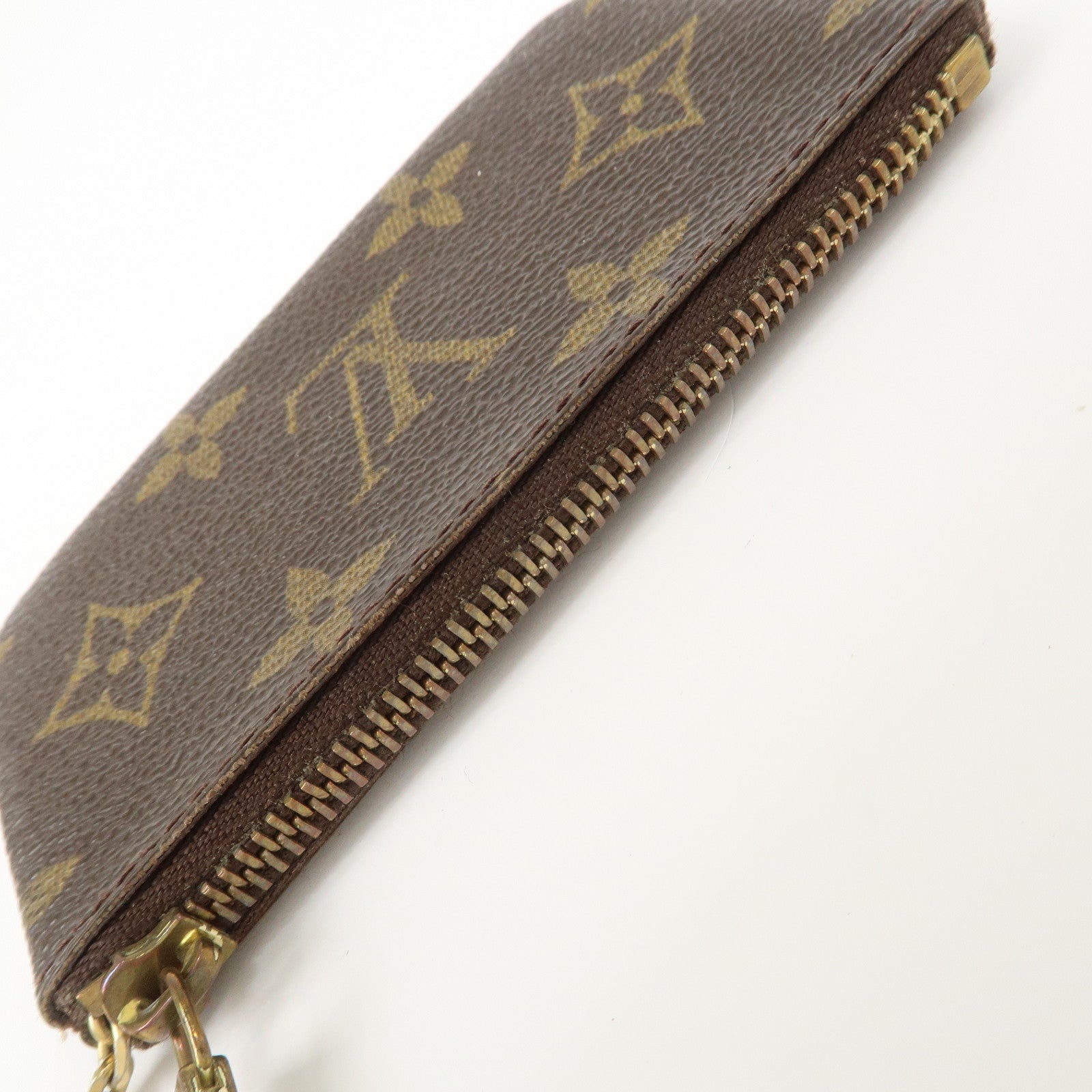 Louis Vuitton Monogram Pochette Cles Coin Case Key Case M62650