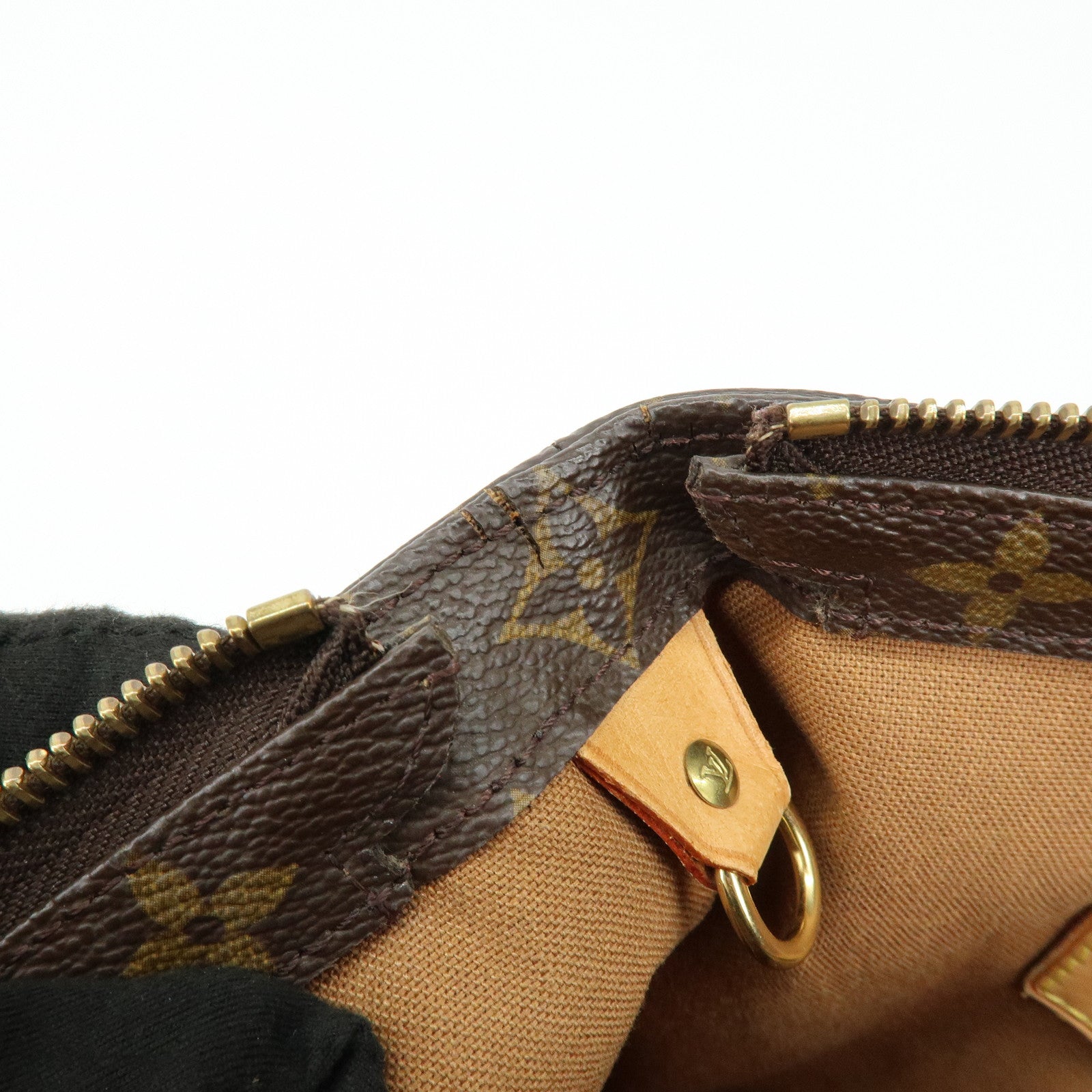 Louis Vuitton Monogram Cabas Mezzo Tote Bag Shoulder Bag M51151