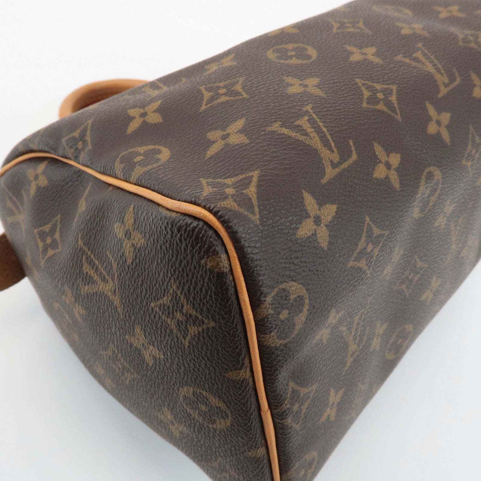 Louis Vuitton Monogram Speedy 25 Hand Bag Boston Bag M41528