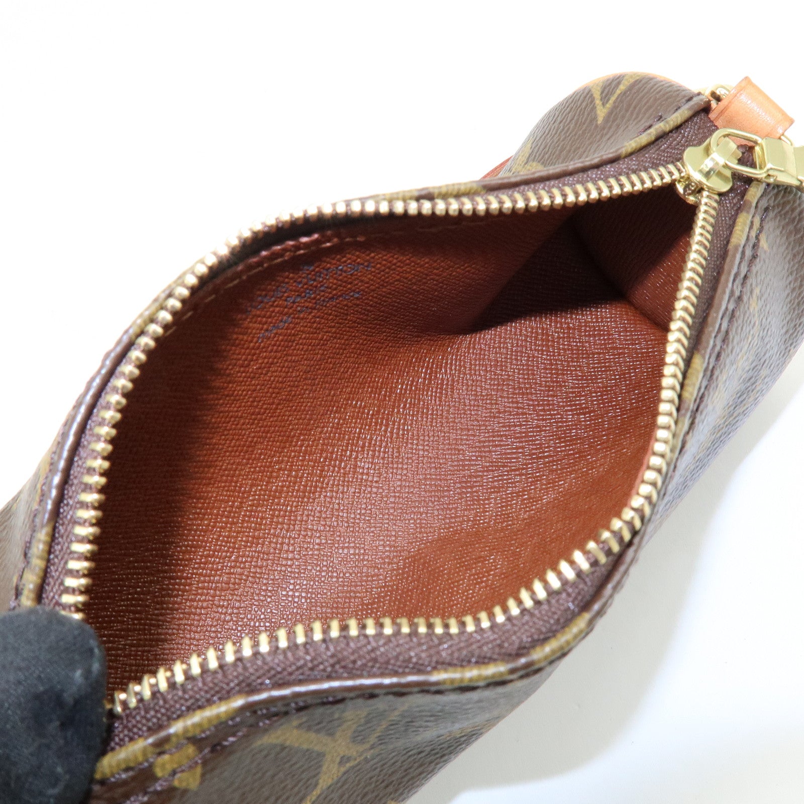 Louis Vuitton Monogram Mini Pouch for Papillon Bag Brown