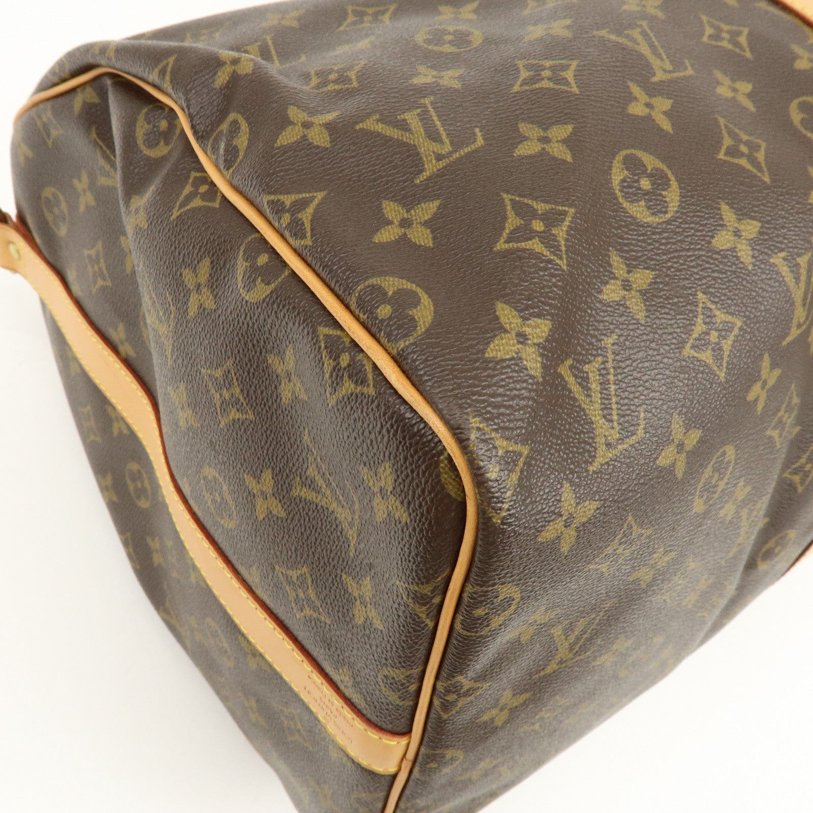 Louis Vuitton Monogram Keep All Bandouliere 55 Boston Bag M41414