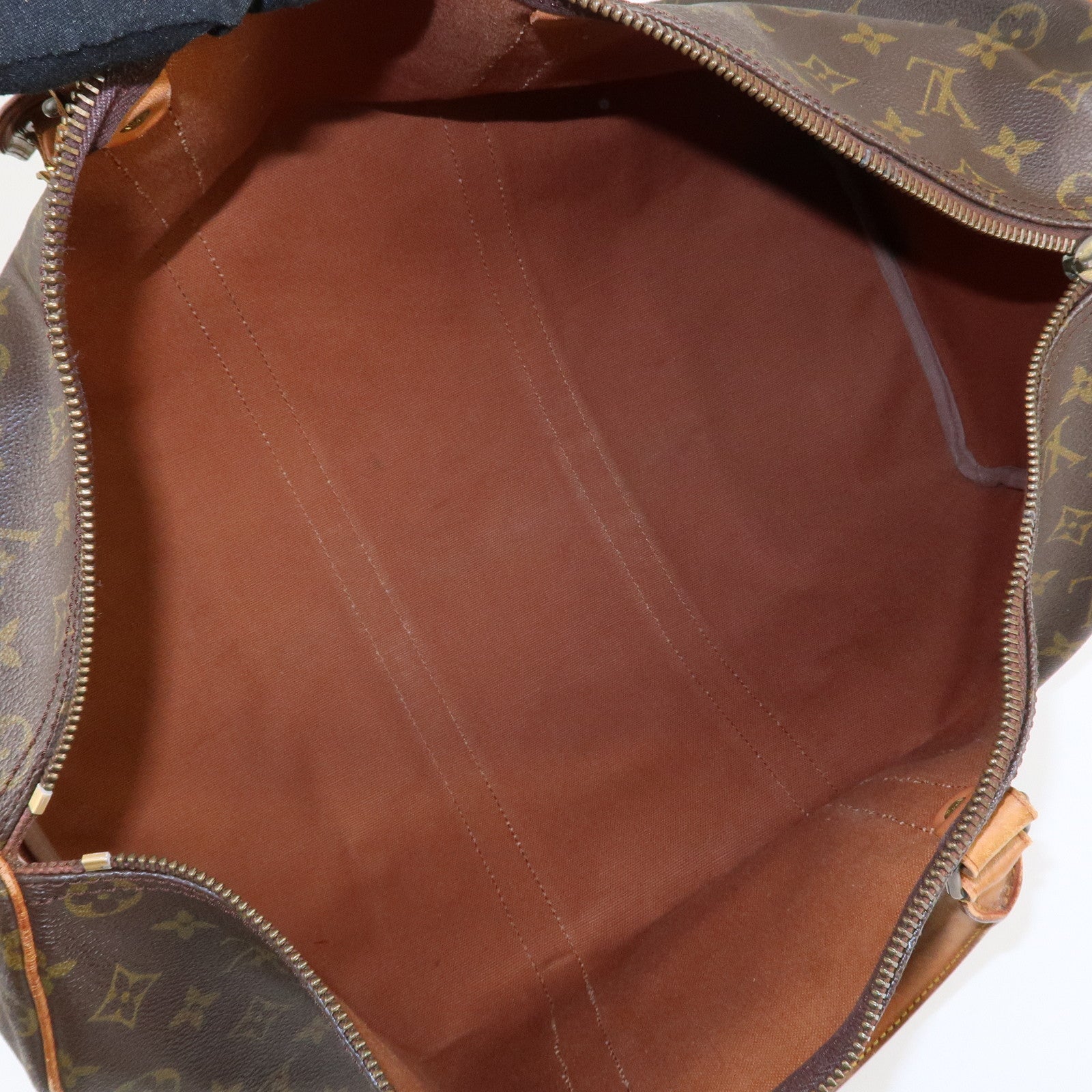 Louis Vuitton Monogram Keep All 50 Bag Boston Bag Brown M41426 Used